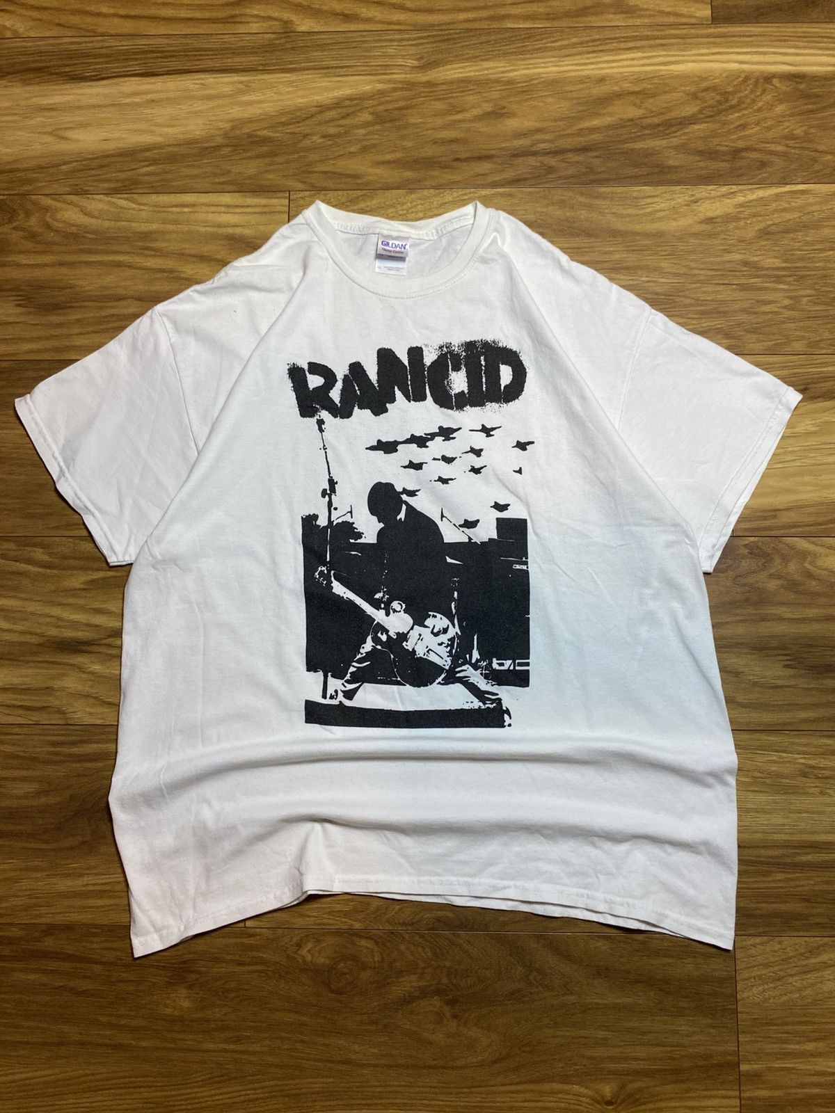 Band Tees Vintage T-Shirt Rancid Opium Merch Y2k Hype Size US XL / EU 56 / 4 - 1 Thumbnail