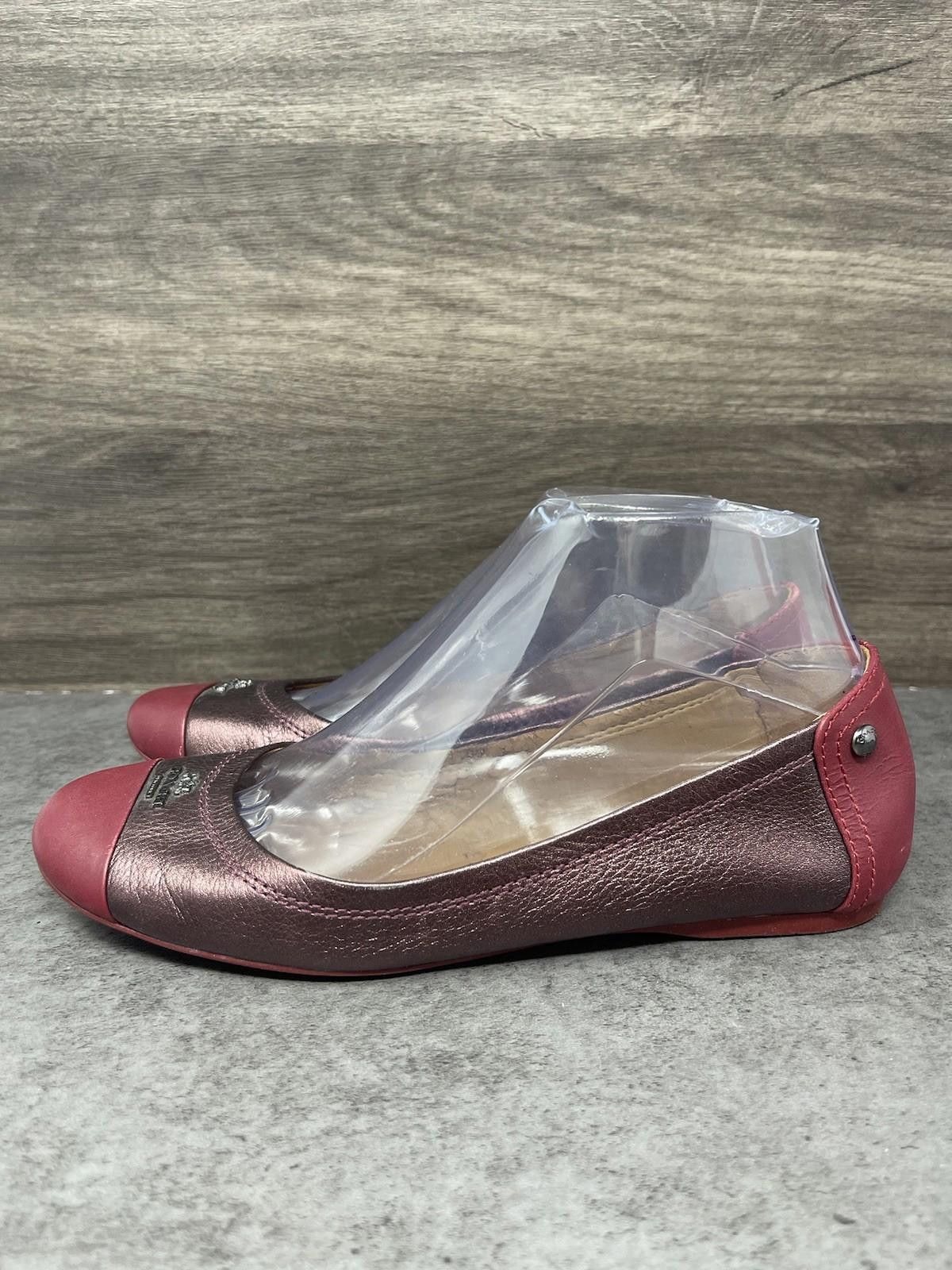 Coach Coach Chelsea Flats Womens Size 6.5 Metallic Leather Size US 6.5 / IT 36.5 - 1 Thumbnail