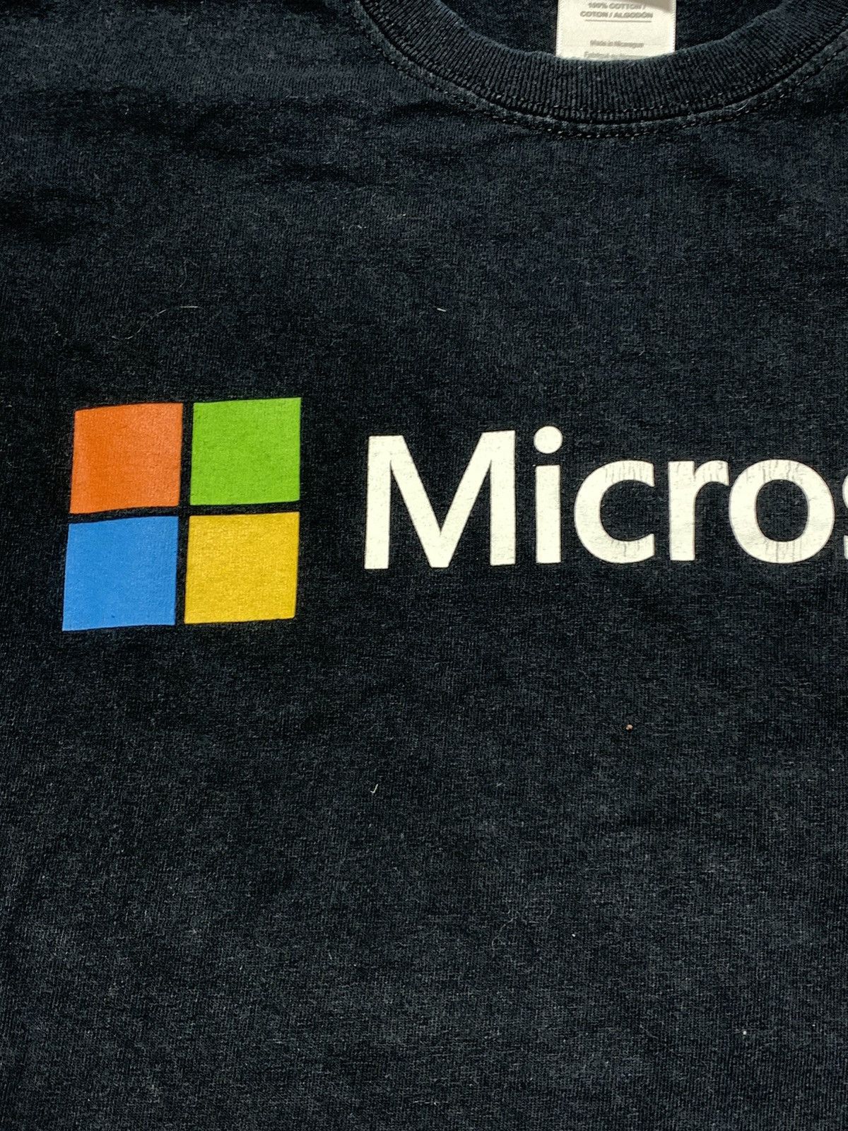 Other Vintage Y2K Microsoft faded tee big logo style size S Size US S / EU 44-46 / 1 - 4 Thumbnail
