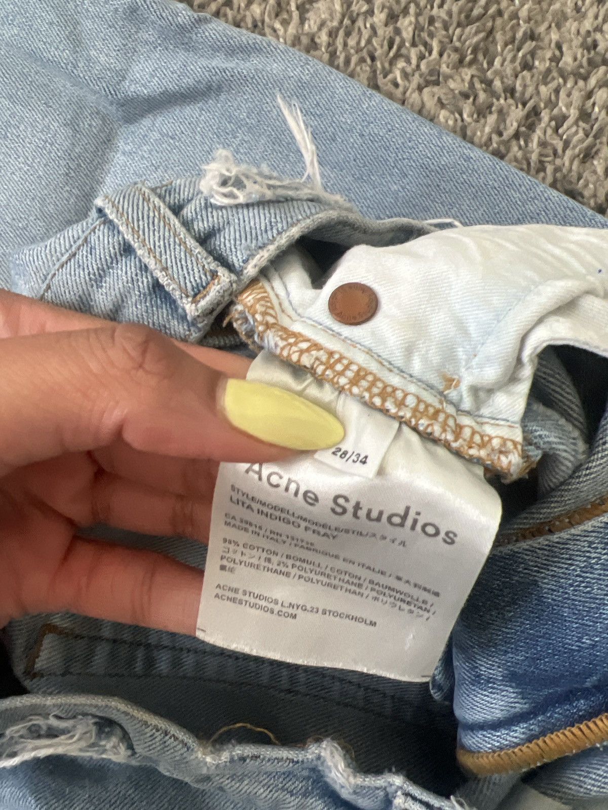 Acne Studios Acne Studios Jeans Size 28" / US 6 / IT 42 - 4 Thumbnail