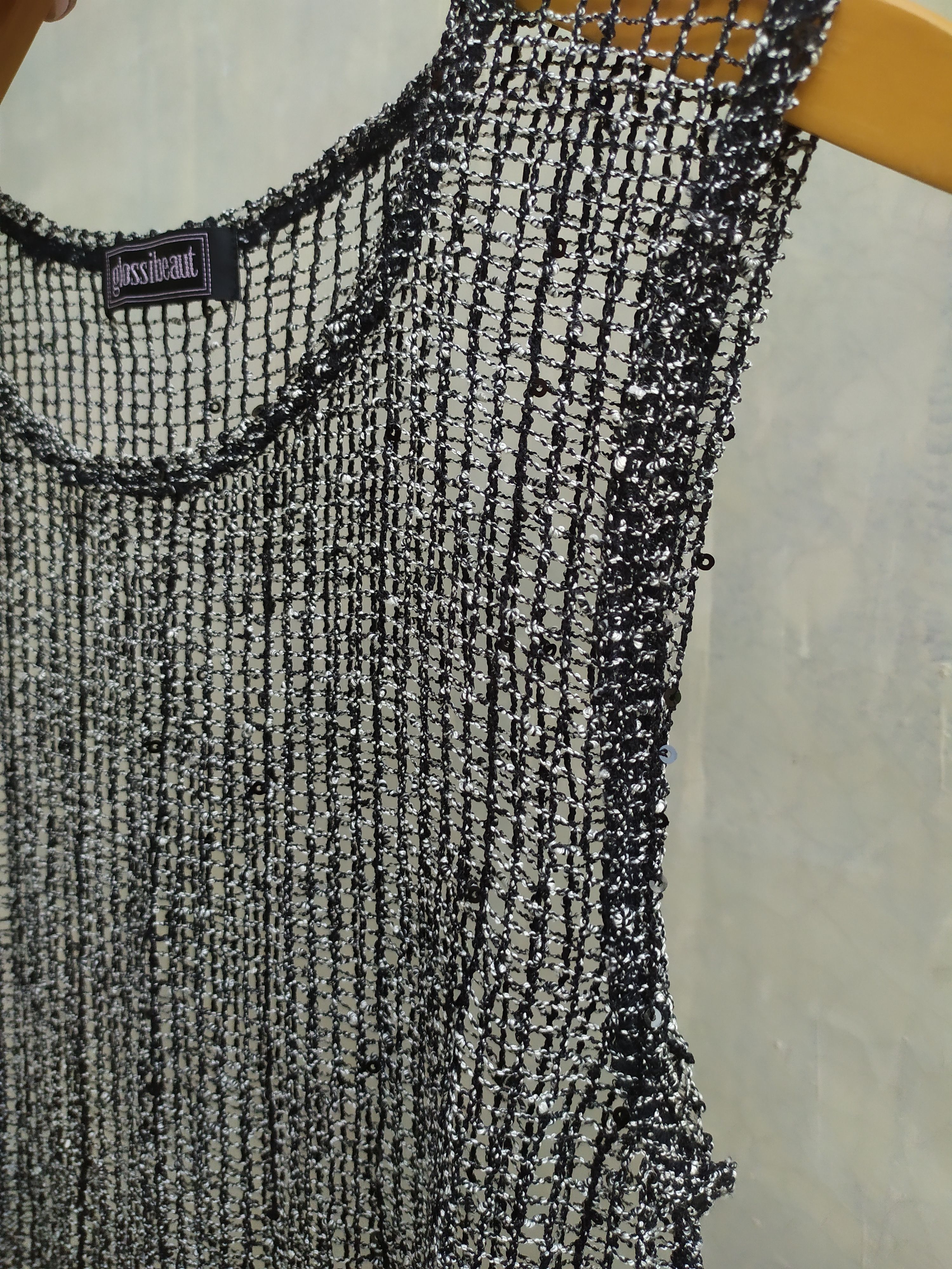 Japanese Brand Glossibeaut Japanese Brand Mesh Tops Size M / US 6-8 / IT 42-44 - 2 Thumbnail