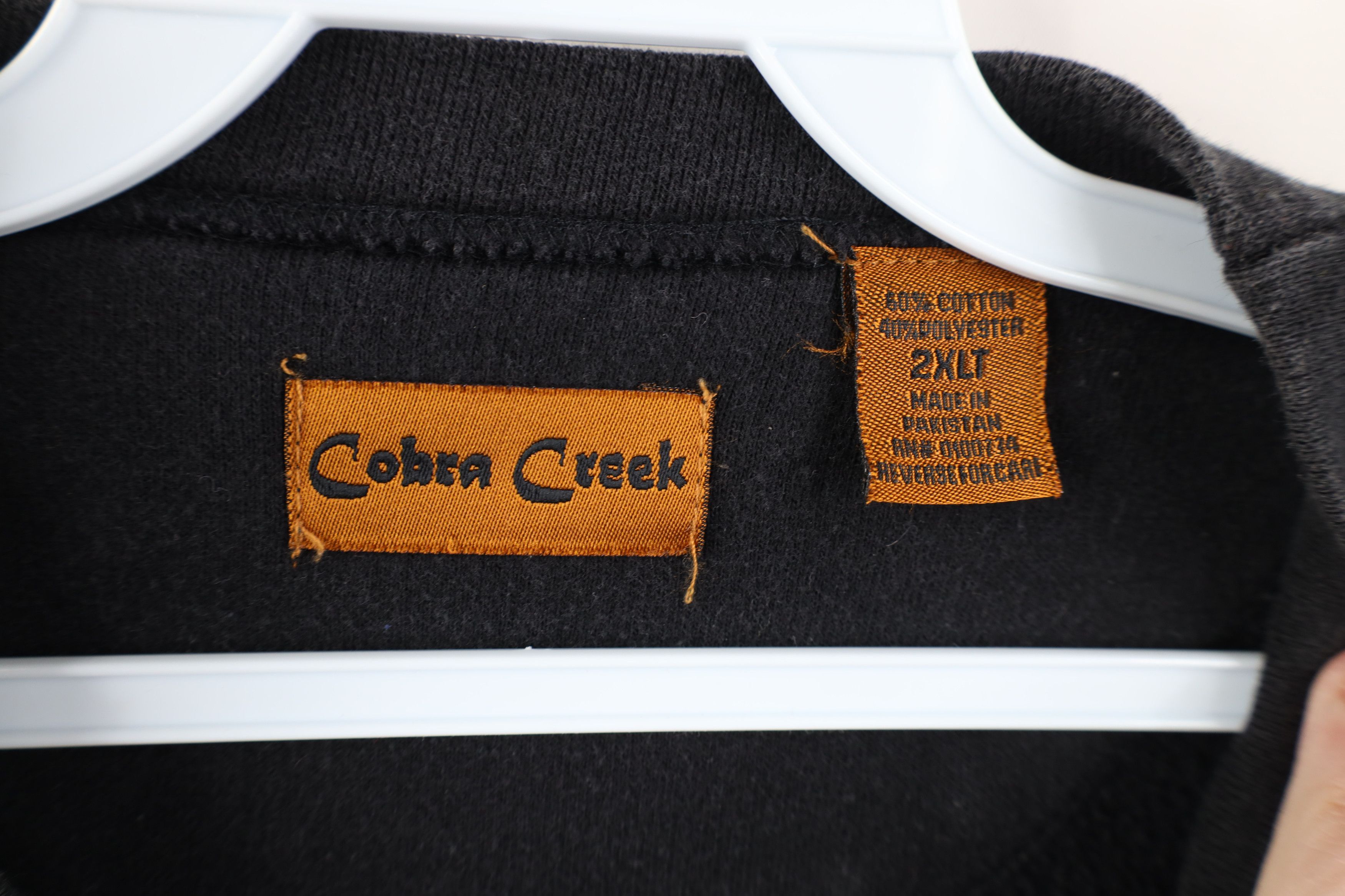 Vintage Vintage 90s Streetwear Block Panel Crewneck Sweatshirt Black Size US XXL / EU 58 / 5 - 5 Thumbnail