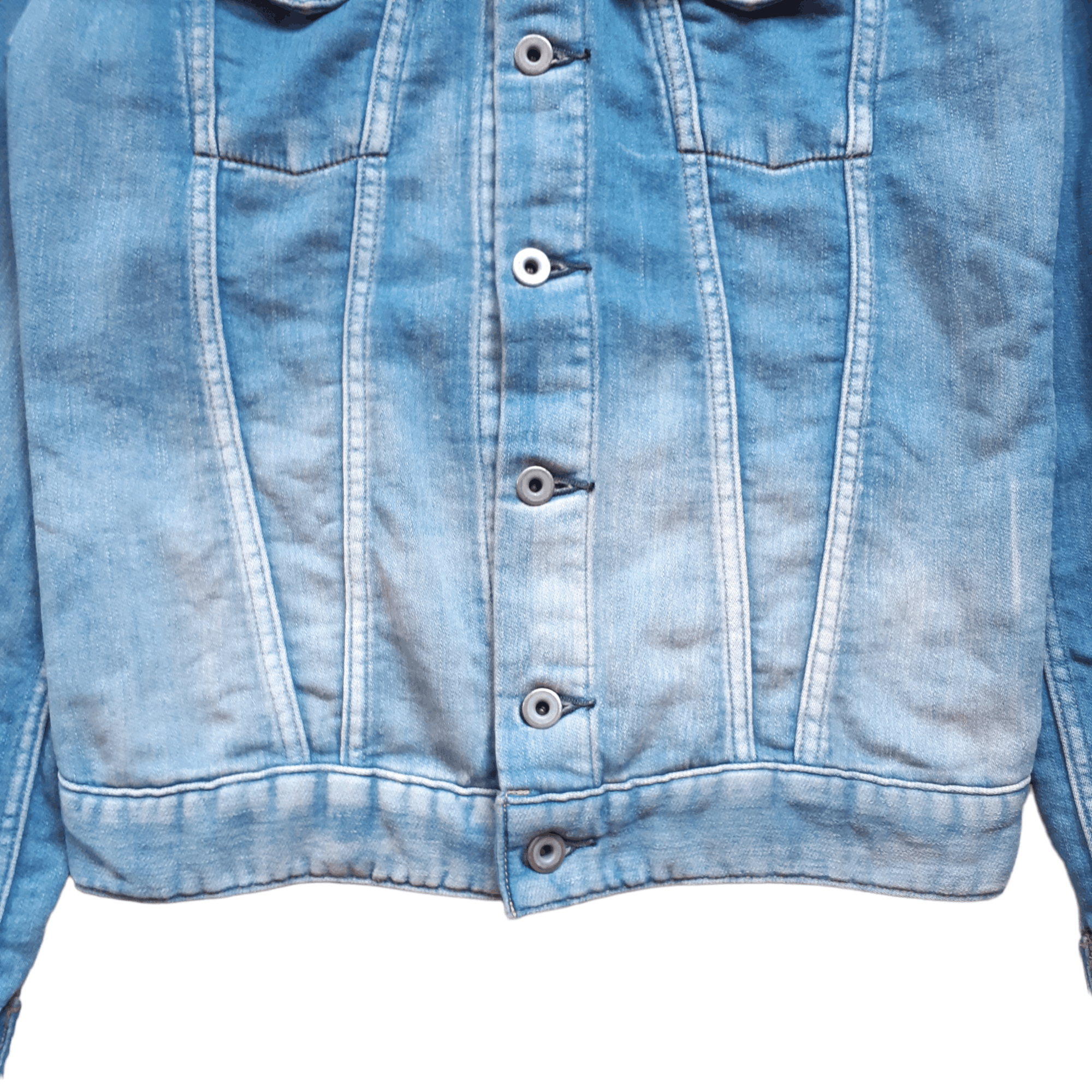Carpe Diem × junhashimoto JUNHASHIMOTO Denim Jacket Type 3 Japan Light Wash Size US M / EU 48-50 / 2 - 4 Thumbnail