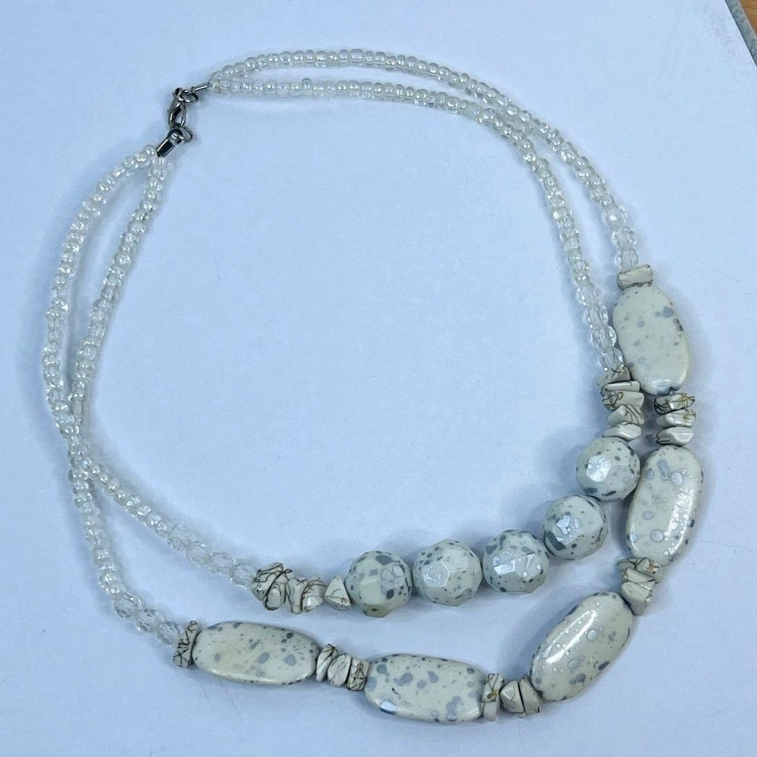 & Other Stories Set of 3 Necklaces - Beads, Crystals, Stone Size ONE SIZE - 6 Thumbnail