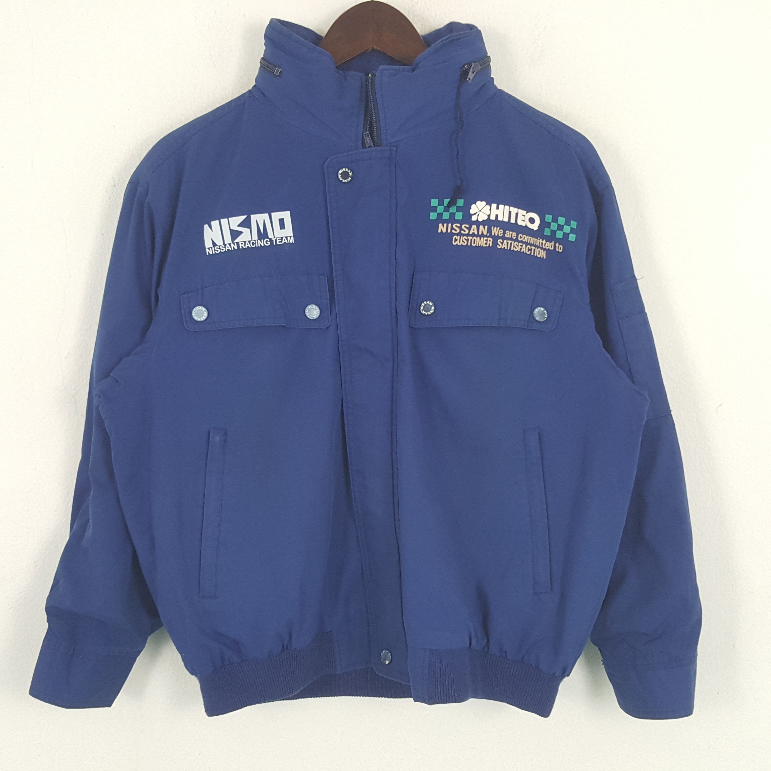 Japanese Brand × Vintage Vintage NISMO Nissan Racing Team Custom Art Sport Jacket Size US M / EU 48-50 / 2 - 3 Thumbnail