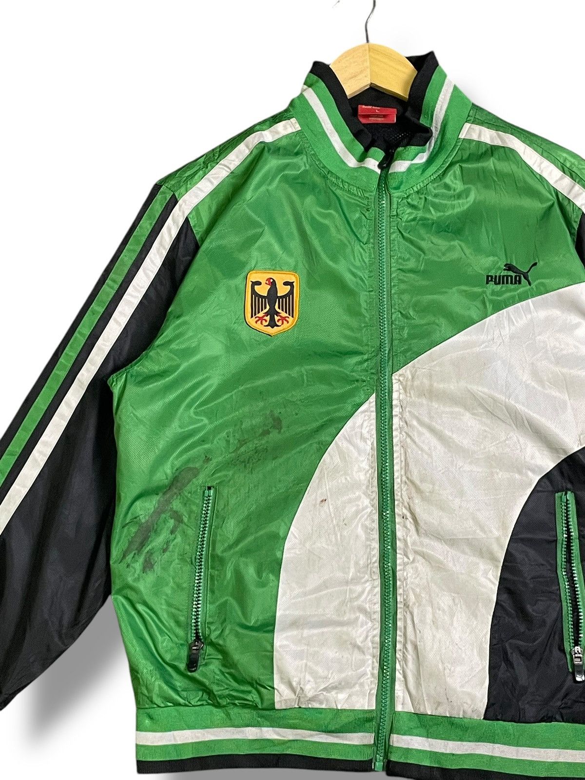 Puma × Vintage Puma x Vintage Tracksuit Jacket Fullzipped (39) Size US L / EU 52-54 / 3 - 4 Thumbnail