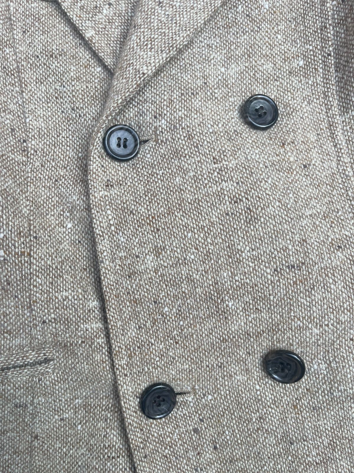 Final Home × Japanese Brand × Vintage Vintage FINAL Wool Tweed Coat - Belted & Fully Lined Size S / US 4 / IT 40 - 5 Thumbnail