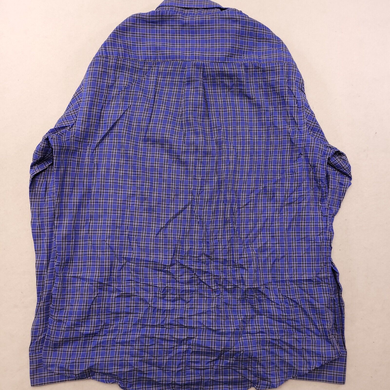 Van Heusen Van Heusen Tartan Flannel Shirt Mens Size Medium Blue White Size US M / EU 48-50 / 2 - 10 Thumbnail