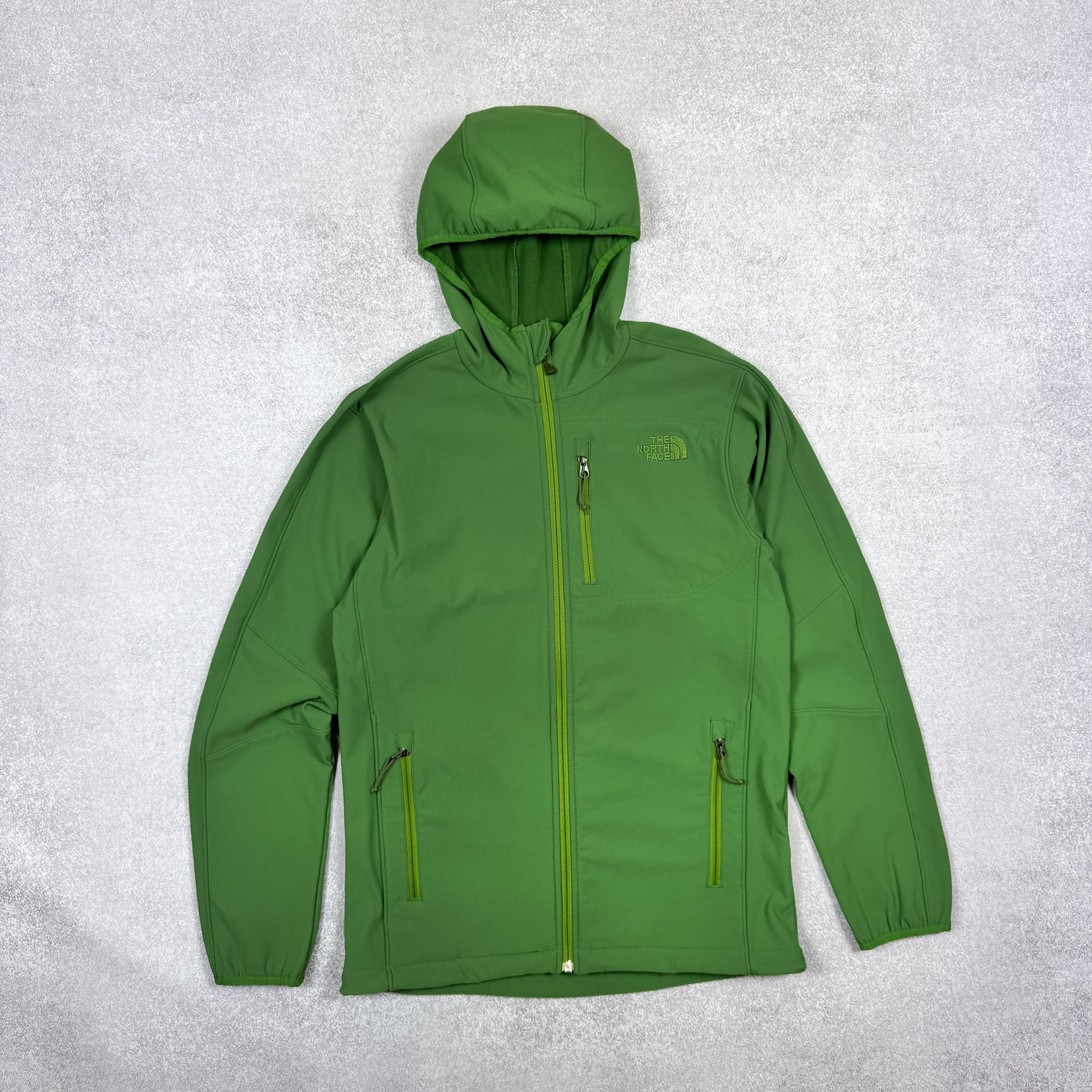 The North Face Men`s The North Face Green Softshell Jacket Size S-M Size US M / EU 48-50 / 2 - 3 Thumbnail