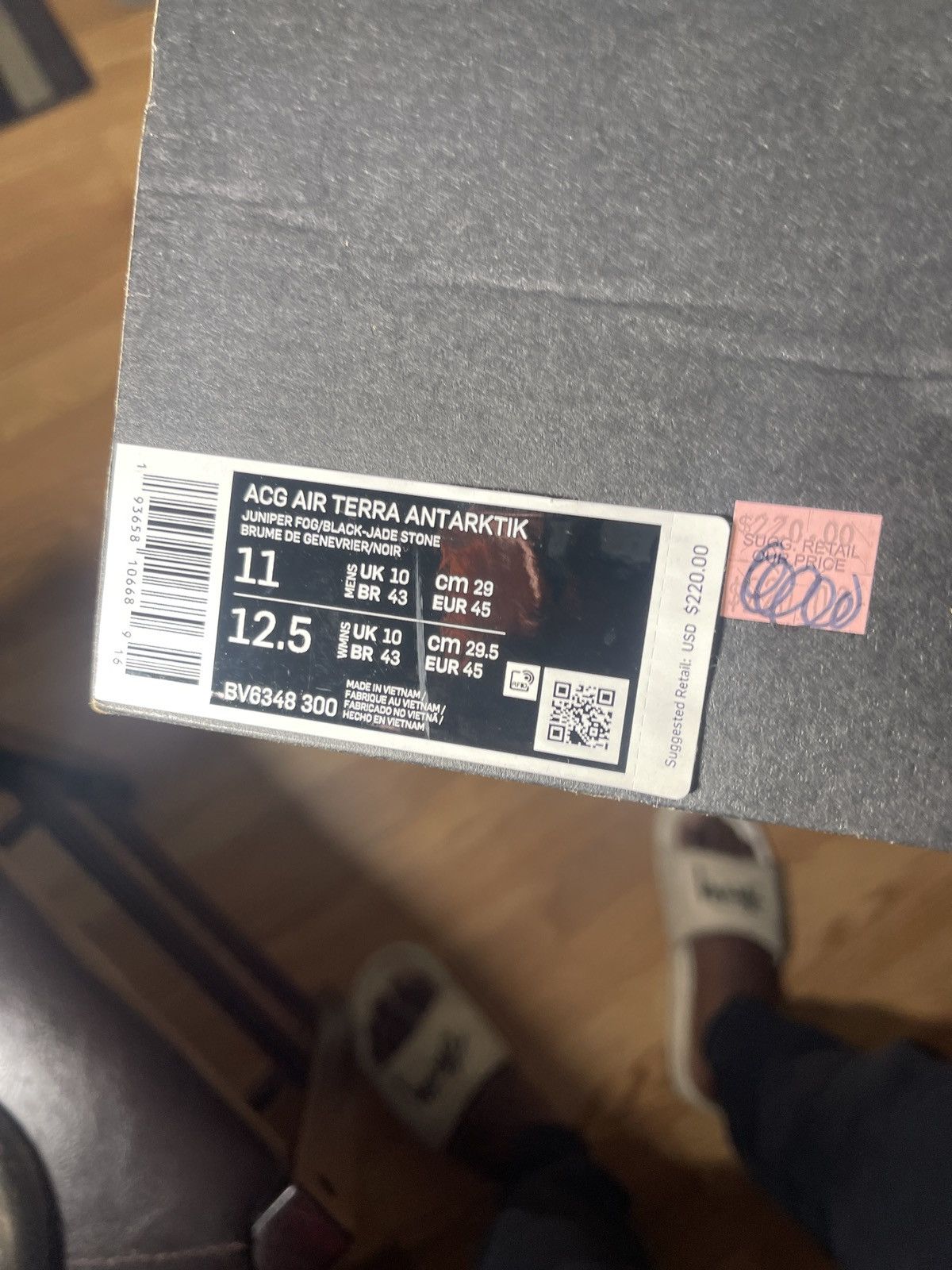 Nike ACG Nike ACG Terra Antartik Juniper Fog Size US 11 / EU 44 - 9 Thumbnail