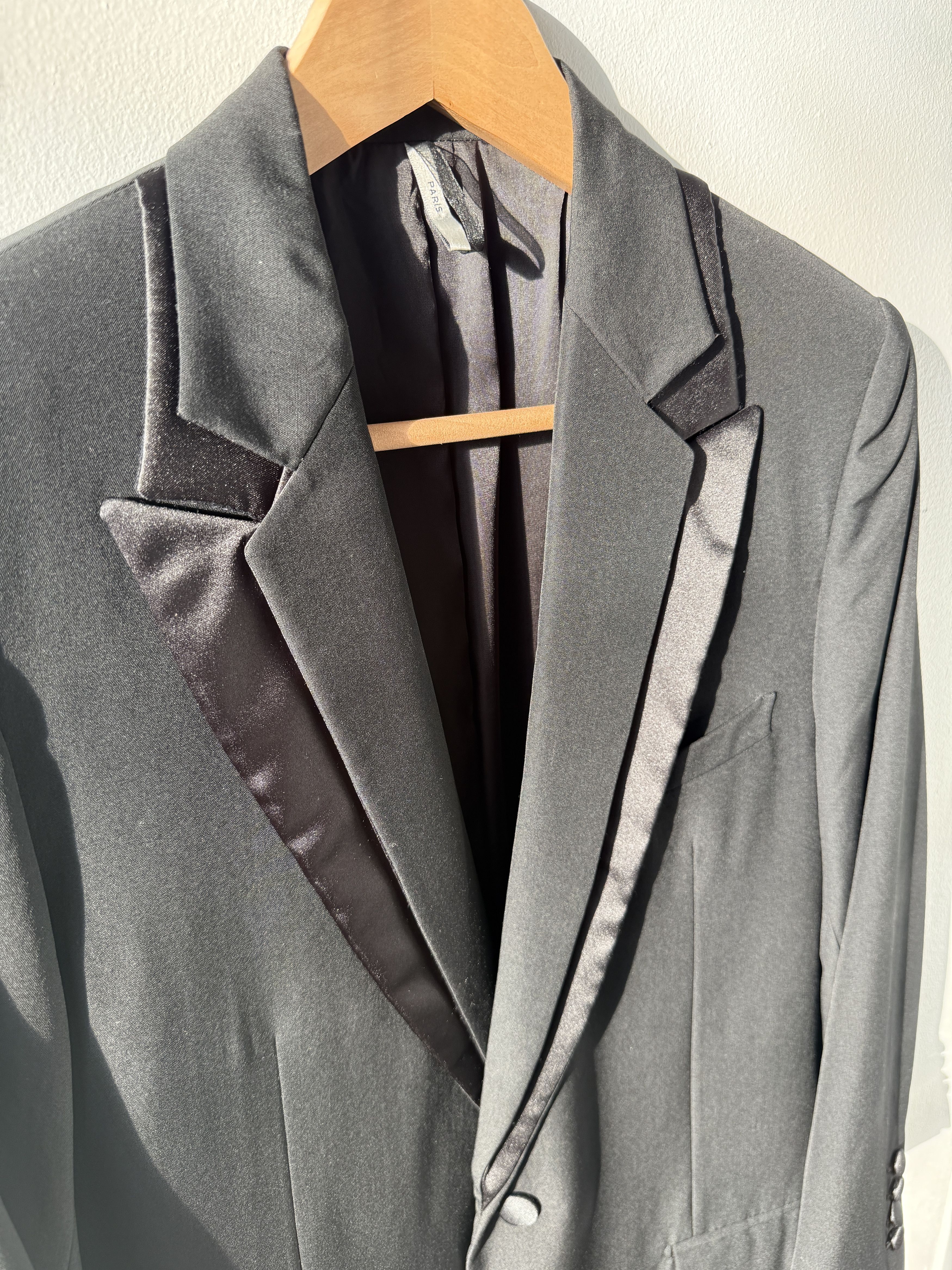 Dior AW02 Reflexion Double Lapel Le Smoking Collar Long Coat Size US M / EU 48-50 / 2 - 13 Thumbnail