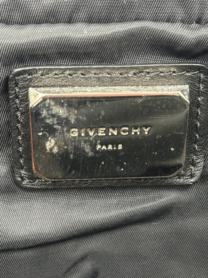 Givenchy Givenchy Black Presley Orange Handle Backpack by Riccardo Tisci Size ONE SIZE - 12 Thumbnail