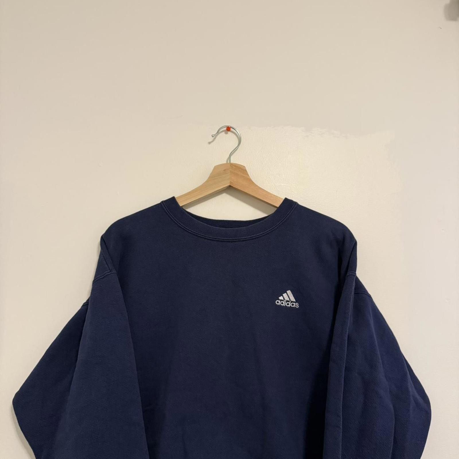 Adidas Vintage adidas crewneck sweatshirt 90s S Size US S / EU 44-46 / 1 - 3 Thumbnail
