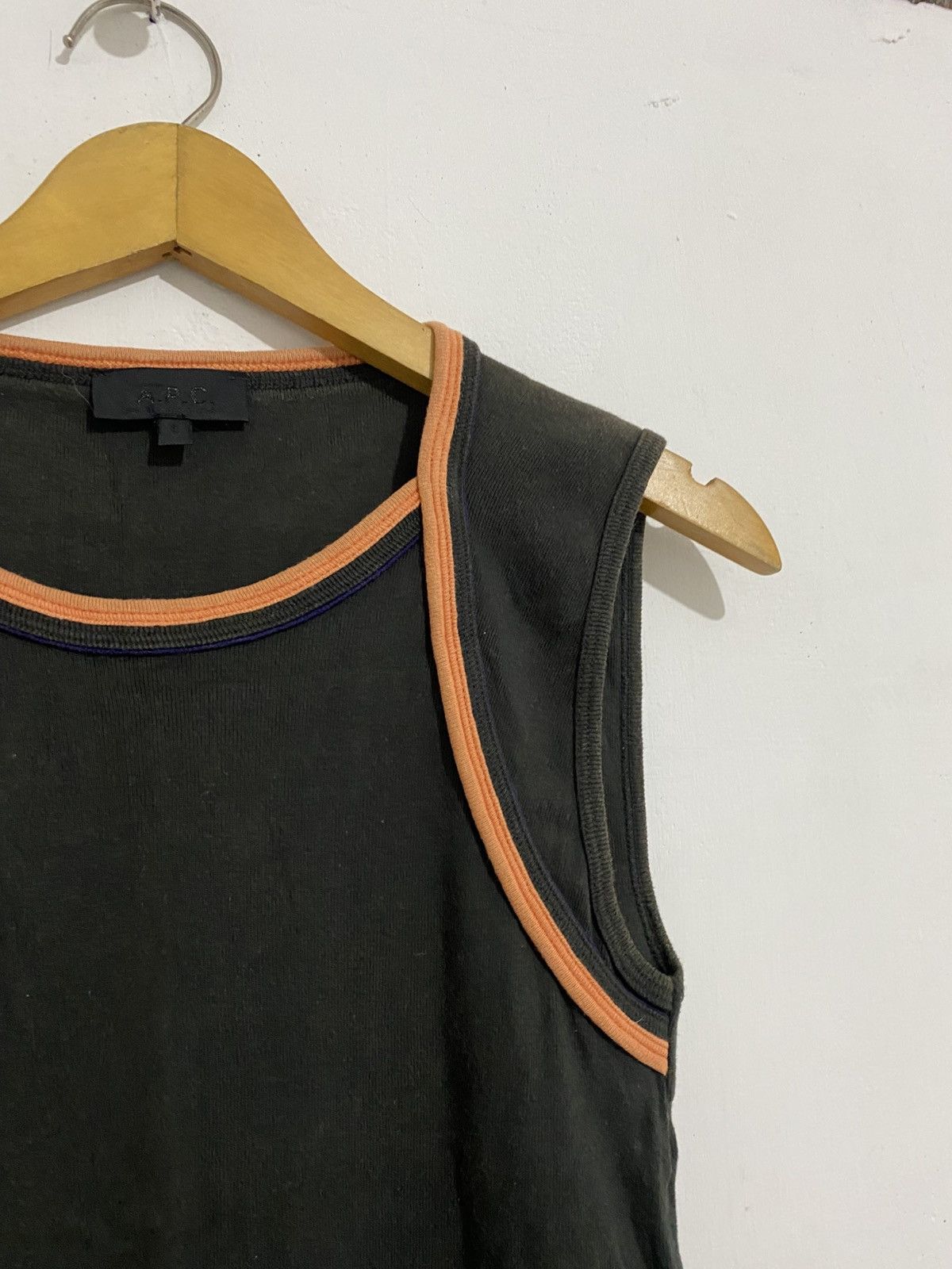 A.P.C. Apc tank top archived sunfaded Size US S / EU 44-46 / 1 - 4 Thumbnail