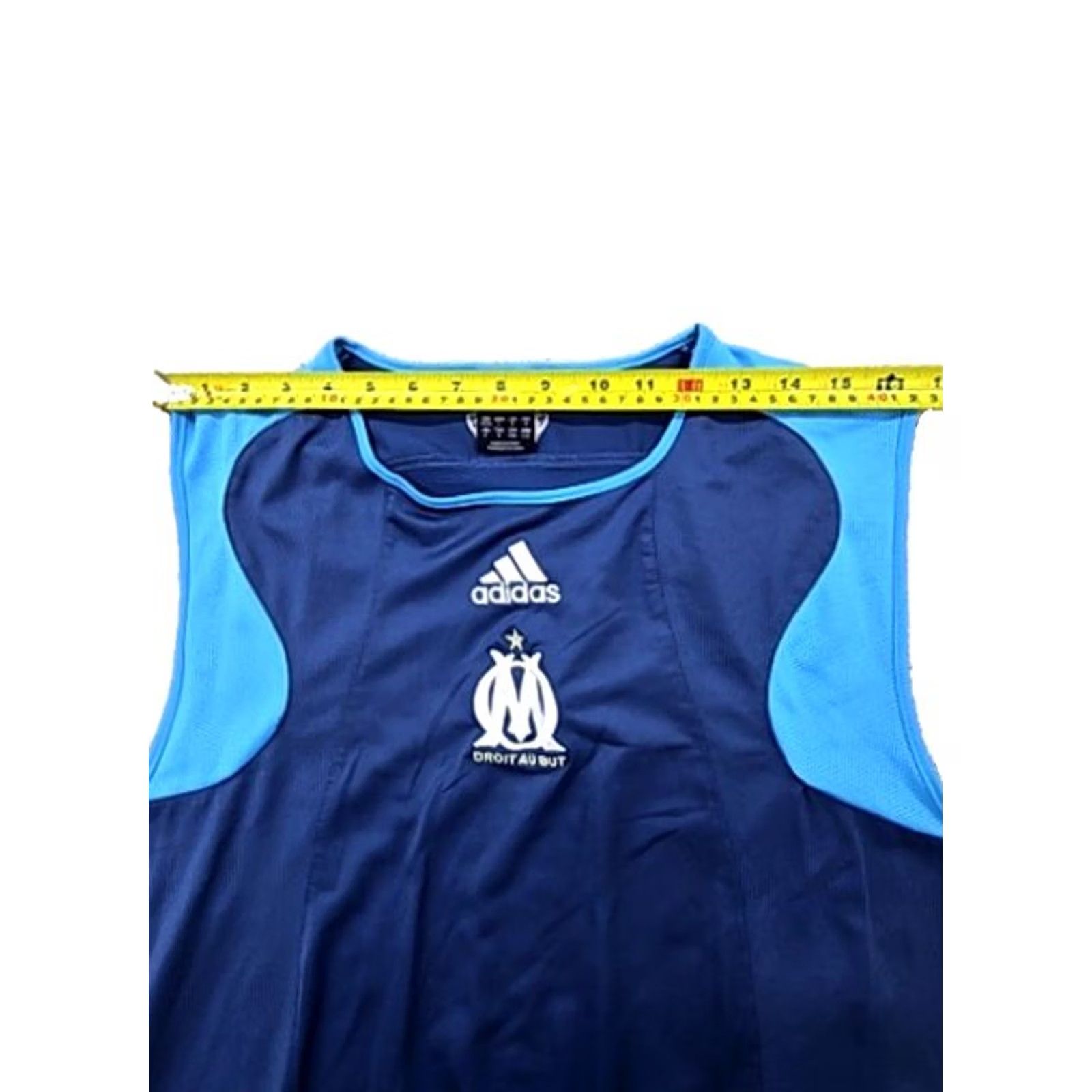 Adidas Adidas Olympique Marseille Men’s Navy Training Vest L Climacool Sleeveless Size US L / EU 52-54 / 3 - 5 Thumbnail