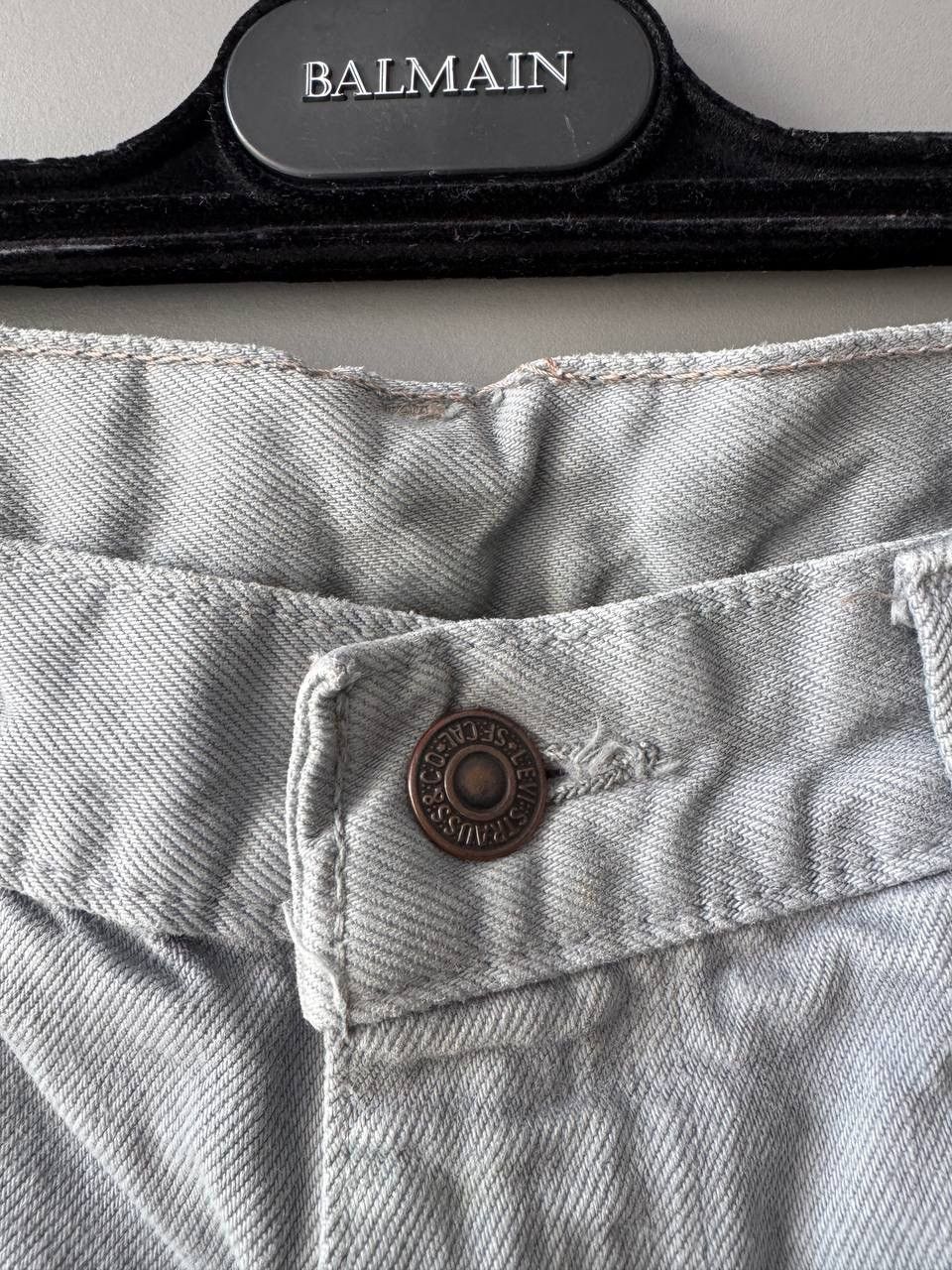 Levi's Levis Vintage Orange Tab Gray Denim Pants 1990s Size US 36 / EU 52 - 2 Thumbnail