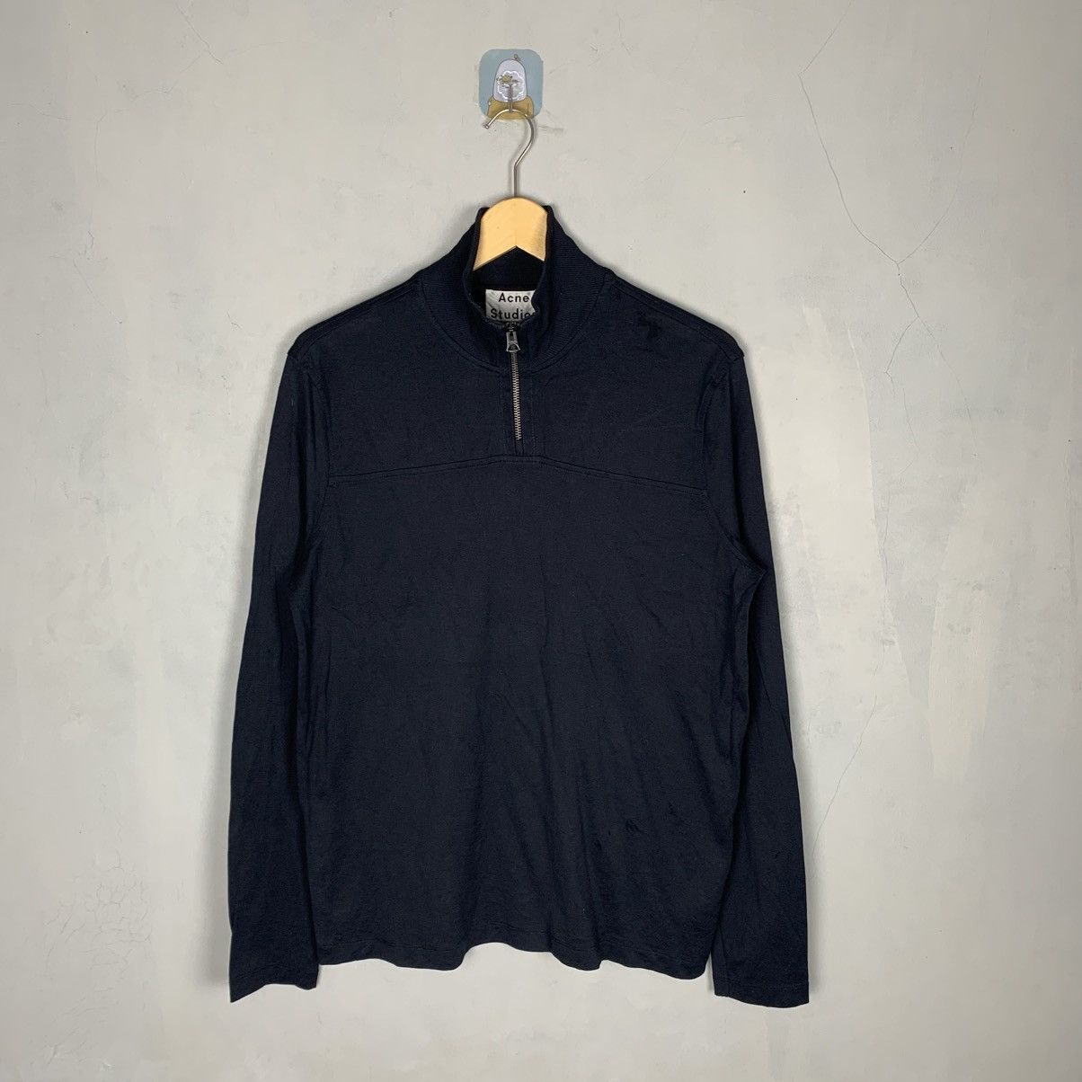 Acne Studios ACNE STUDIOS Half-Zip Long Sleeve Size US S / EU 44-46 / 1 - 1 Thumbnail