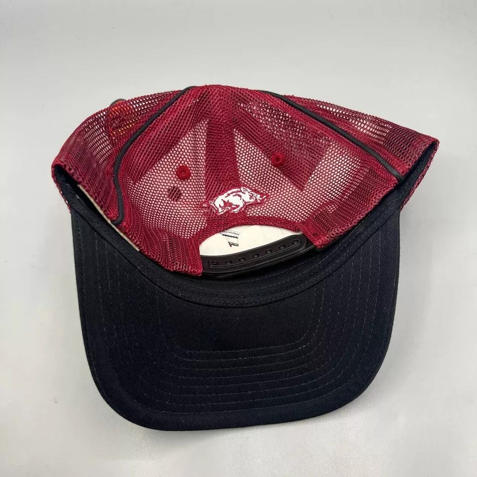 NCAA Arkansas Razorbacks Trucker Hat Men Homecoming Snap Back Cap Size ONE SIZE - 7 Thumbnail