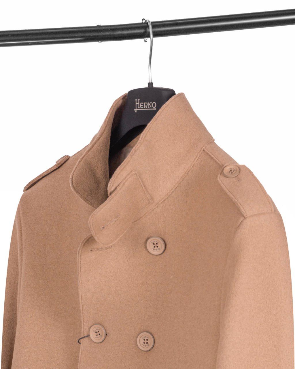 Herno Woolen short coat - peacoat HERNO Size US M / EU 48-50 / 2 - 1 Thumbnail