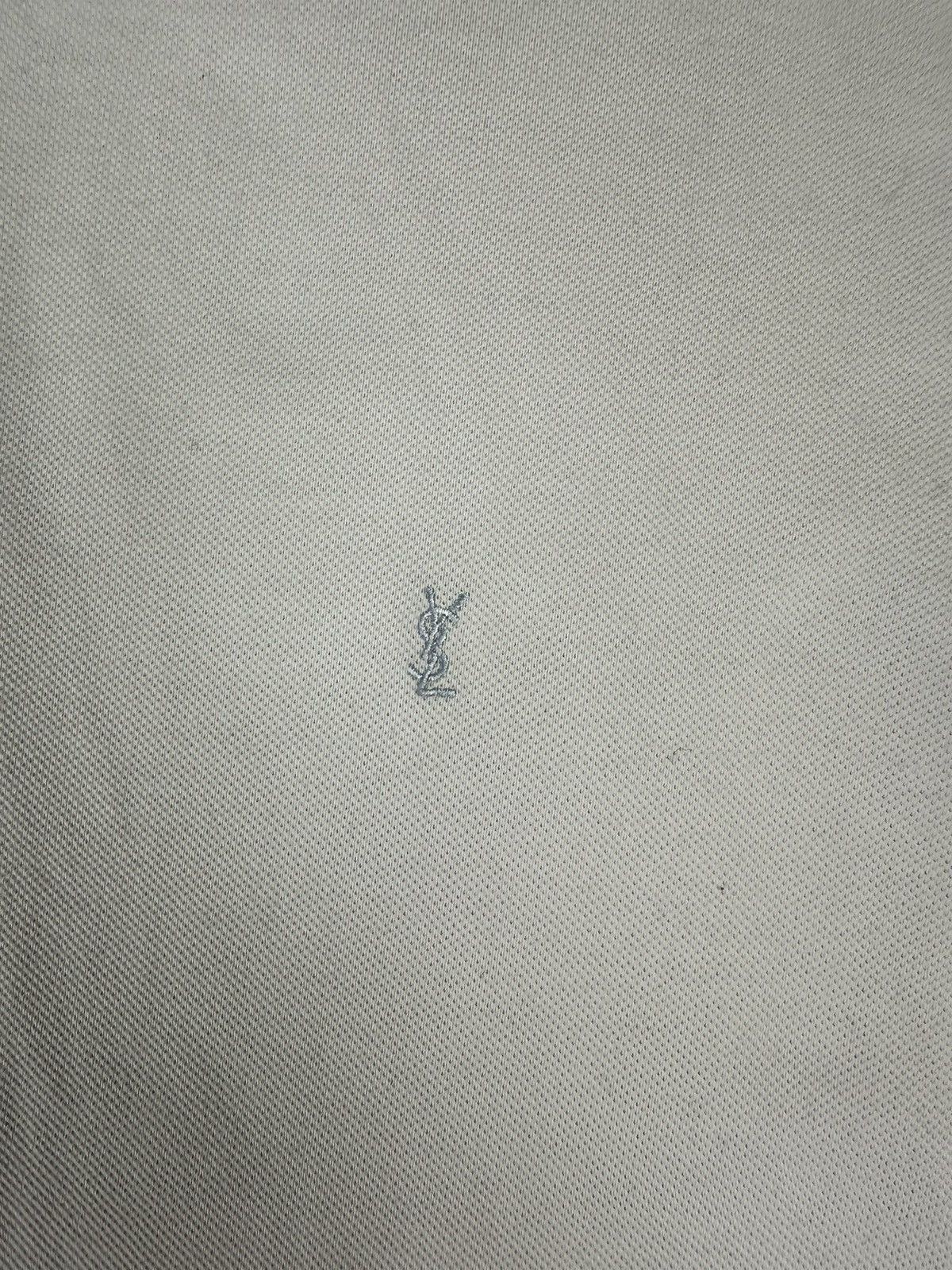 Yves Saint Laurent Yves Saint Lauren Small Logo Luxury Polo T-Shirt Size US L / EU 52-54 / 3 - 4 Thumbnail