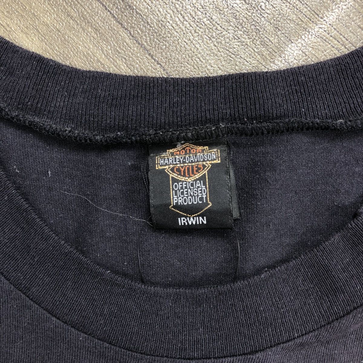 Harley Davidson × Vintage Vintage 90s Harley Davidson Wolf 3D "Niaga Falls Canada" Tee Size US L / EU 52-54 / 3 - 6 Thumbnail