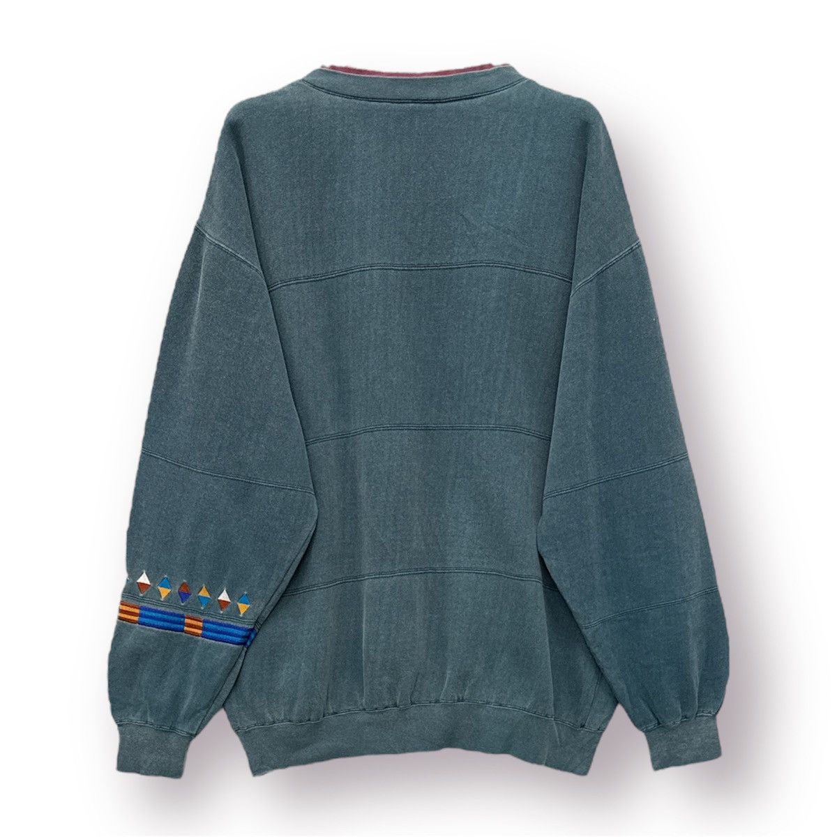 Composition by Kenzo × Izod × Vintage 🔥 Vintage 90's IZOD Distressed Sweatshirt - M Size US M / EU 48-50 / 2 - 8 Thumbnail
