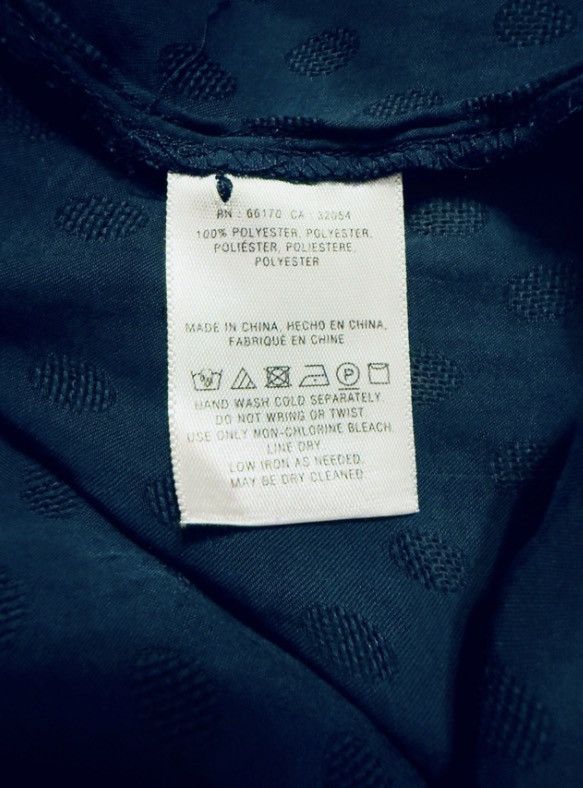 Anthropologie Maeve by Anthropologie Sheer Dobby Blouse – Navy | Size US 4 Size S / US 4 / IT 40 - 5 Thumbnail