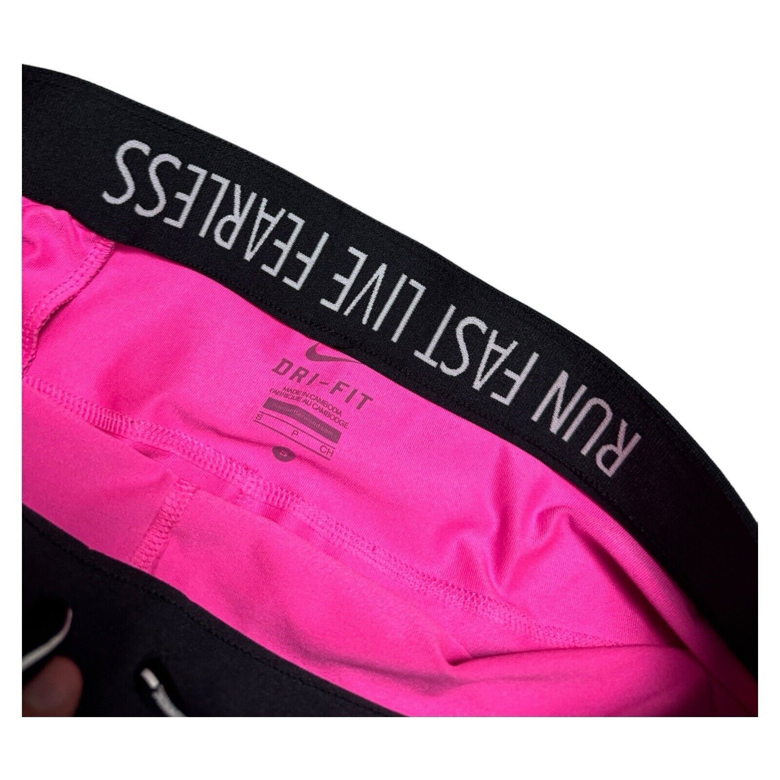 Nike Nike Running Activewear DRI-FIT Capri Yoga Gym Legging Size 28" / US 6 / IT 42 - 3 Thumbnail