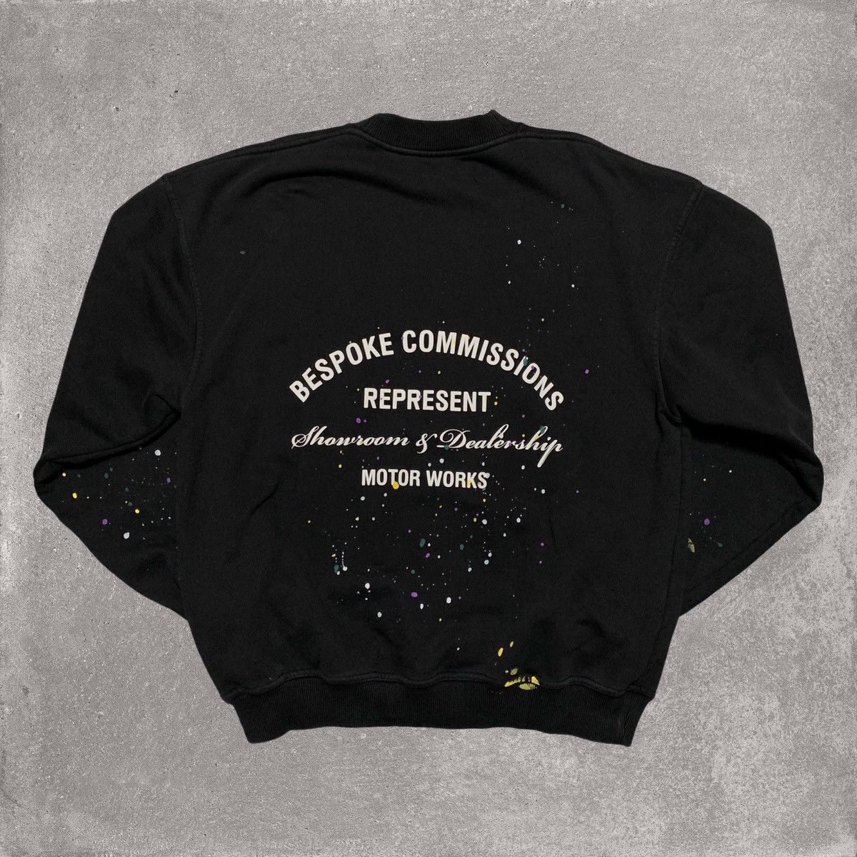 Represent Clo. Represent Medium Bespoke Commissions Jet Black Sweater Size US M / EU 48-50 / 2 - 1 Thumbnail