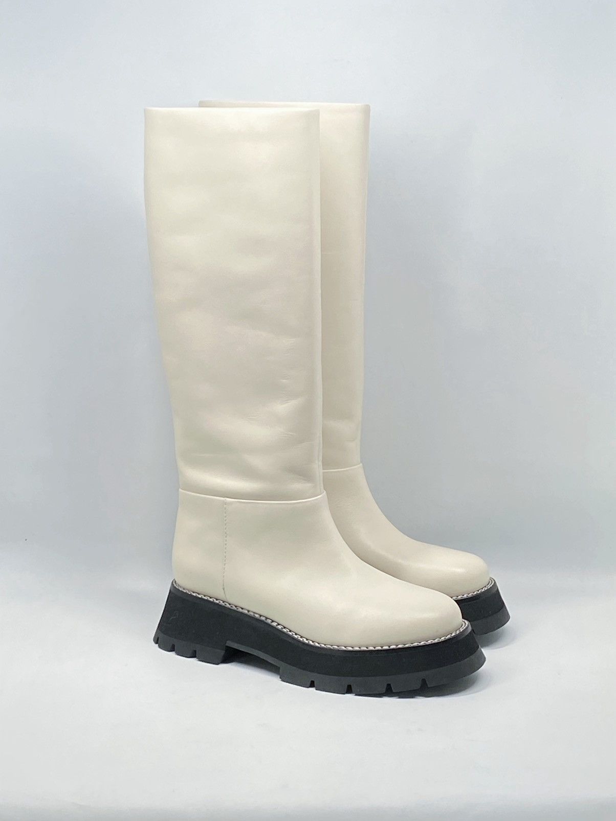 3.1 Phillip Lim 3.1 PHILLIP LIM Kate Lug-Sole Tube Boots size 38 Size US 8 / IT 38 - 3 Thumbnail