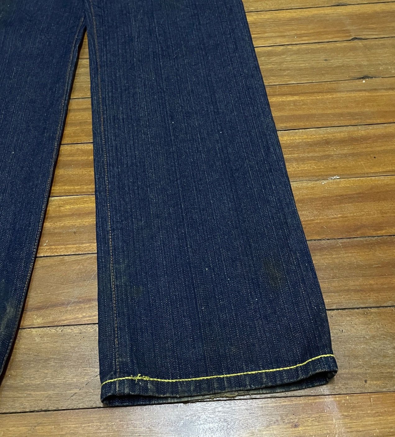 Japanese Brand × Vintage Rare Vintage Japanese Brand Tuwamono Sukajan Jeans 1990s Size US 35 - 8 Thumbnail