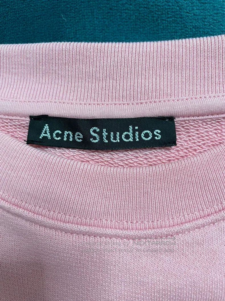 Acne Studios Acne Studios Pink Sweatshirt OS Loose Fit Size S / US 4 / IT 40 - 3 Thumbnail