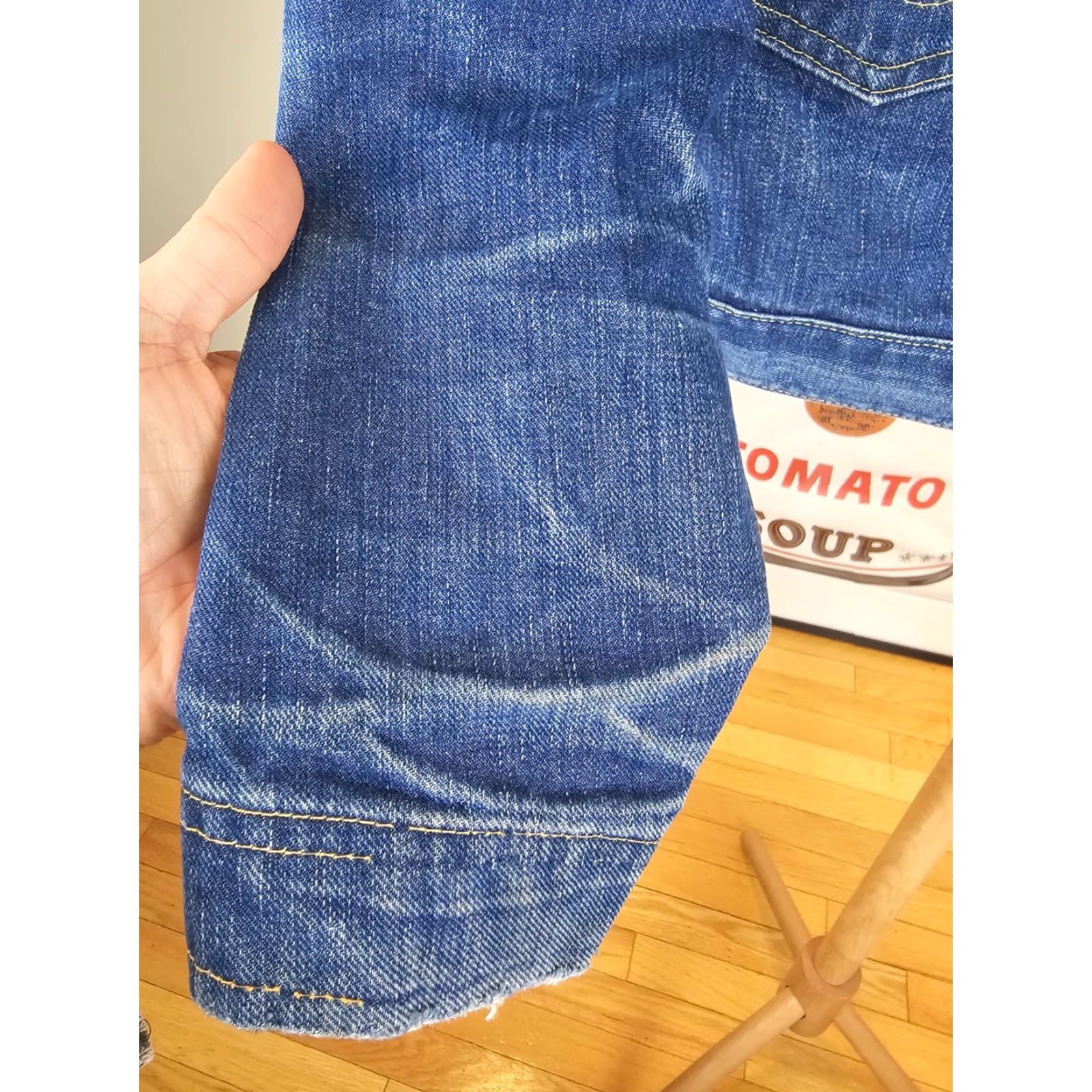 Vintage VINTAGE Big Smith BUCKAROO DENIM JACKET SZ 40 Jacket Mens Blue Cotton Sanforized 50's Bomber 40 Mens Size US XXS / EU 40 - 6 Thumbnail