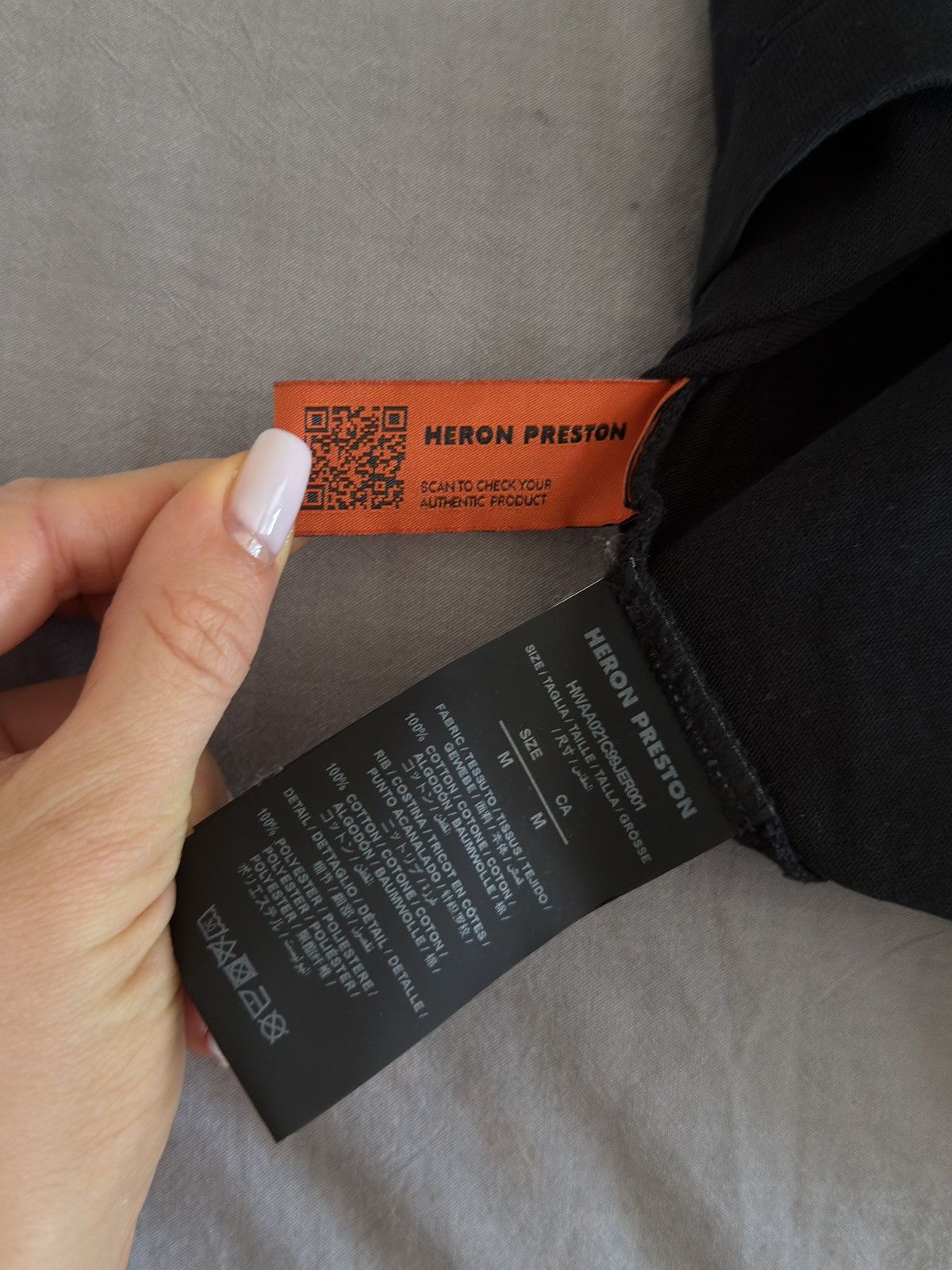 Heron Preston Heron Preston CTNMB Short-Sleeve Turtleneck Size US M / EU 48-50 / 2 - 3 Thumbnail