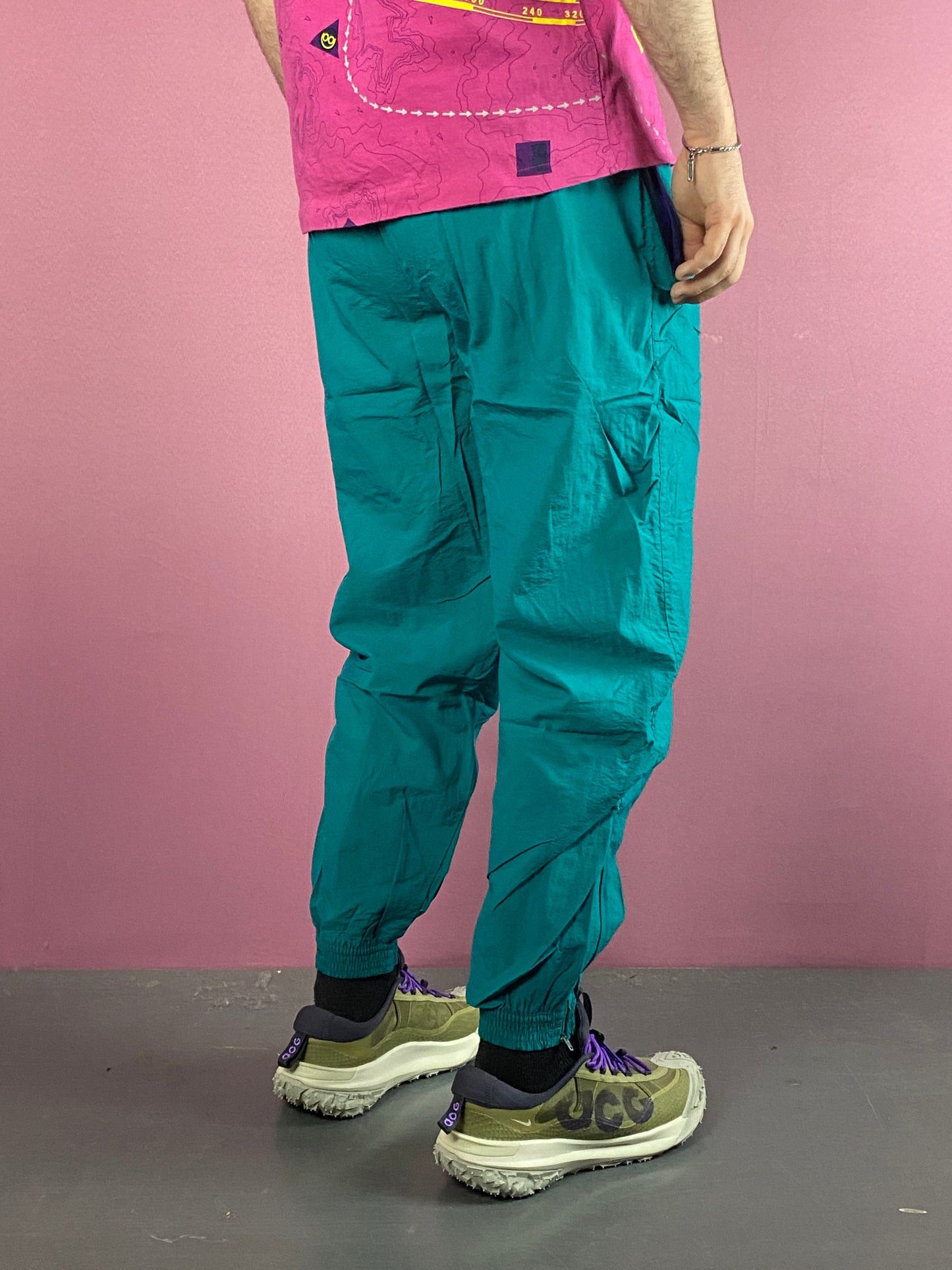 Vintage 90s Cats Vintage Men's Track Pants - M Size US 34 / EU 50 - 5 Thumbnail
