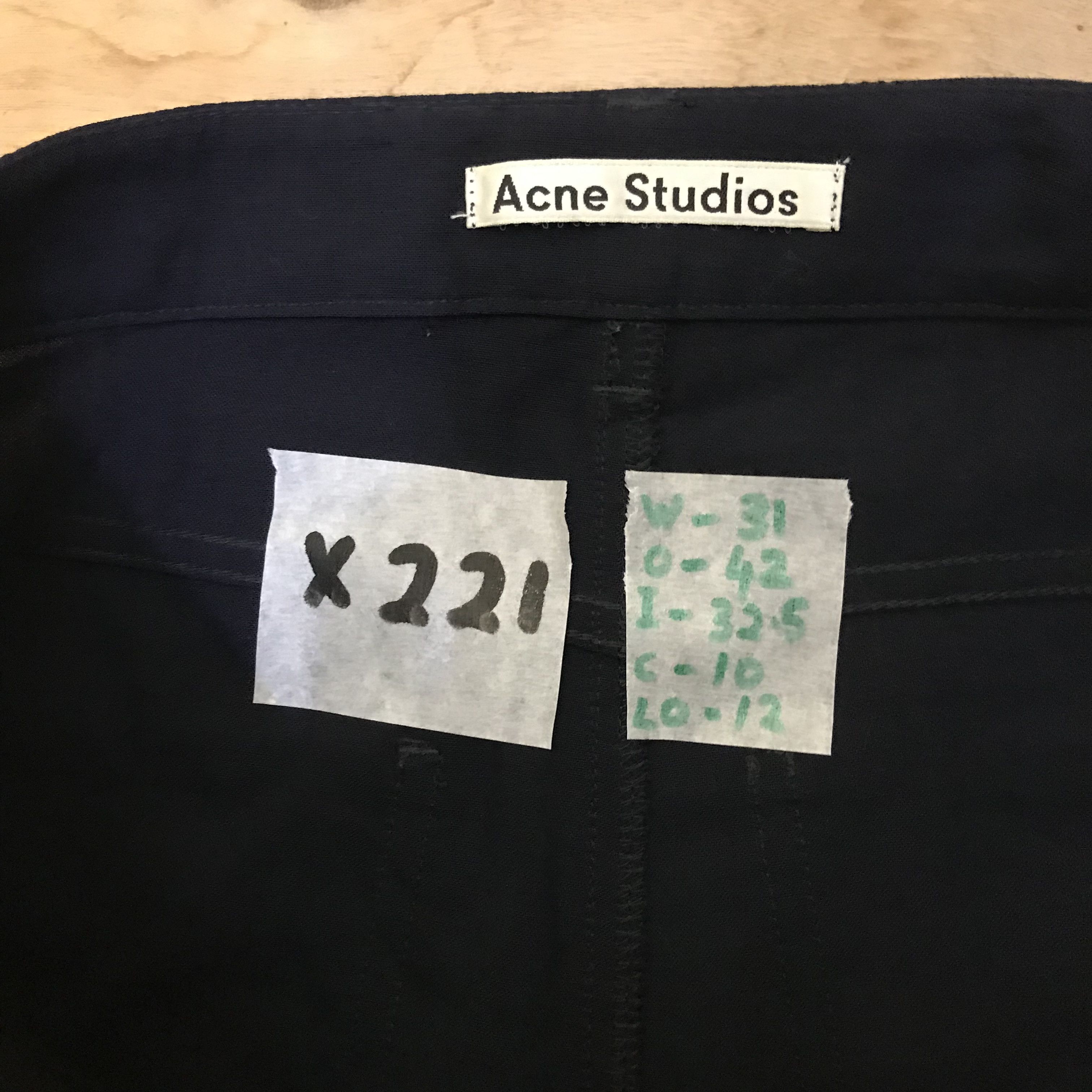 Acne Studios X221 ACNE STUDIOS SKINNY PANTS Size 27" / US 4 / IT 40 - 8 Thumbnail