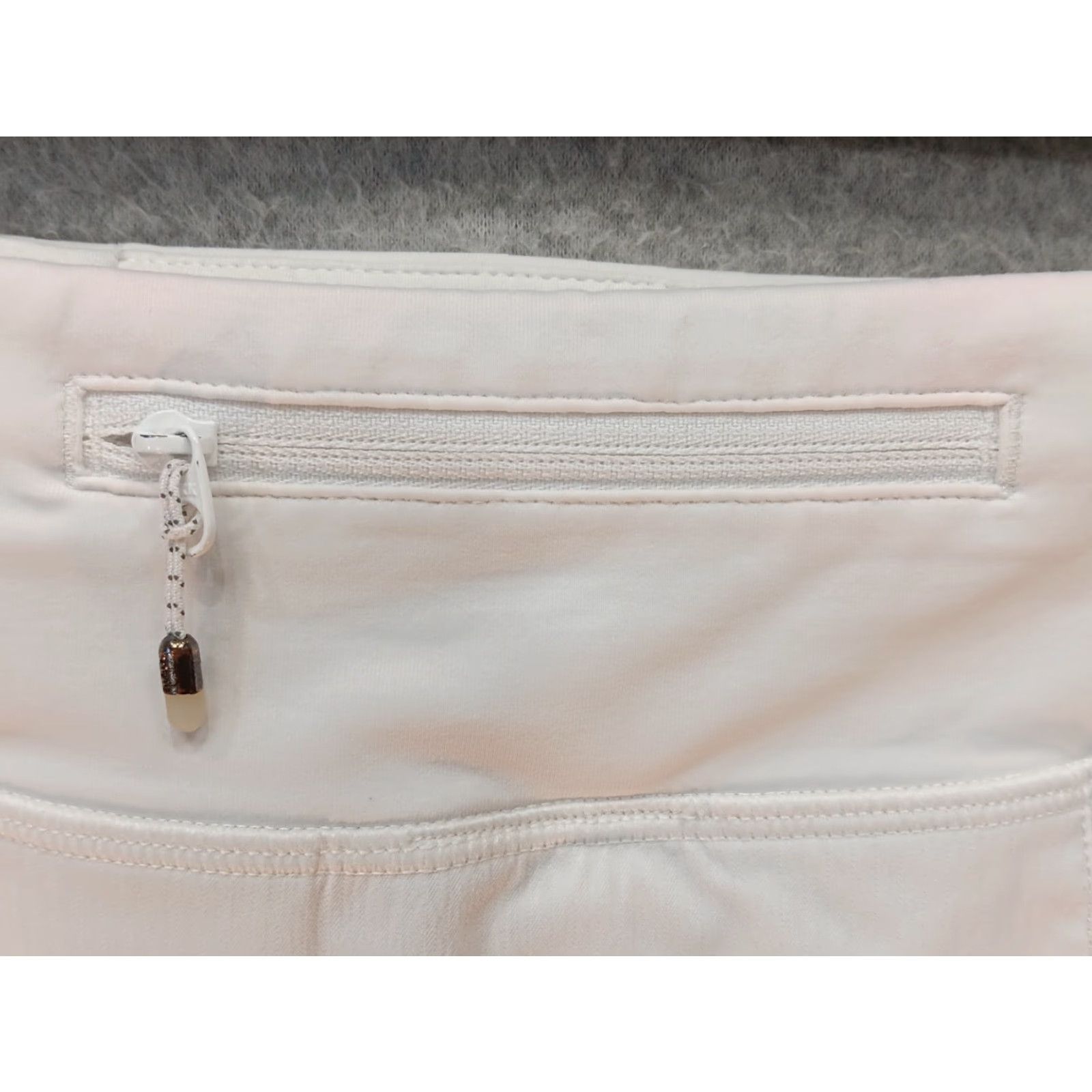 Lululemon Skorts Skirt Pace Rival White 6 Womens Mid Rise Pleated Mini Skort Pull On Machine Washable Activewear