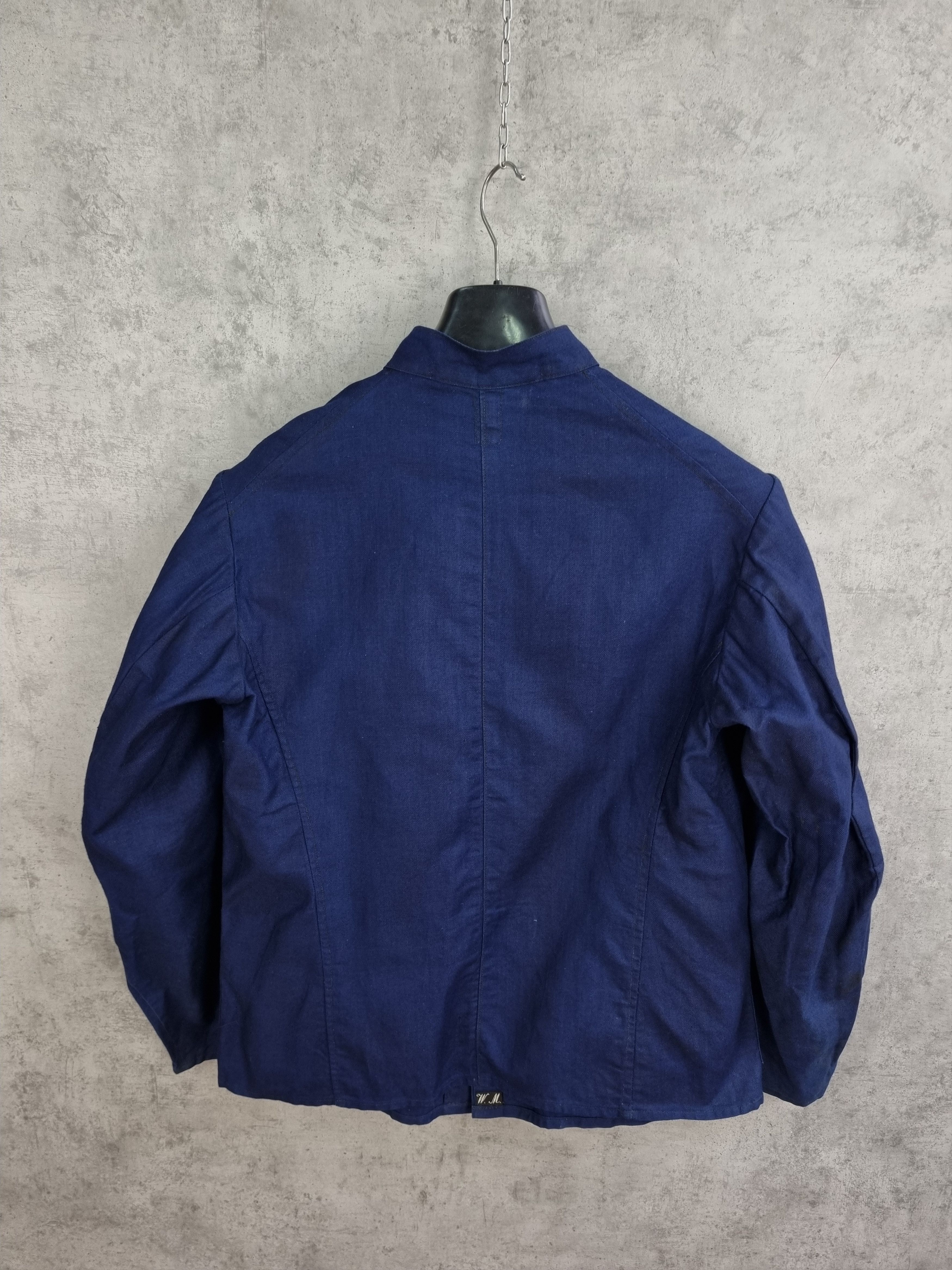 Le Laboureur × Vetra 80s Iconic Nehru Collar Worker German Jacket Size US M / EU 48-50 / 2 - 10 Thumbnail