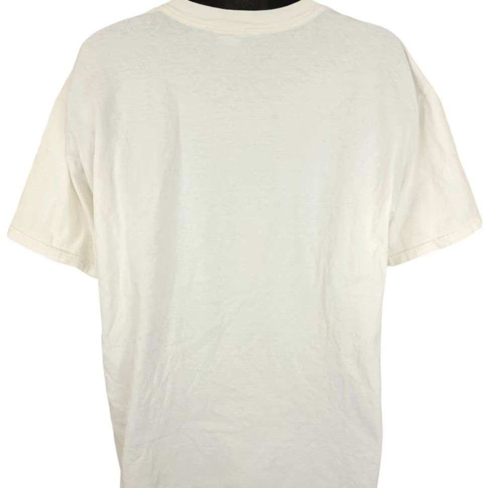 Vintage VINTAGE Unemployed Musician T Shirt Mens XL White Cotton Band Music Size US XL / EU 56 / 4 - 4 Thumbnail