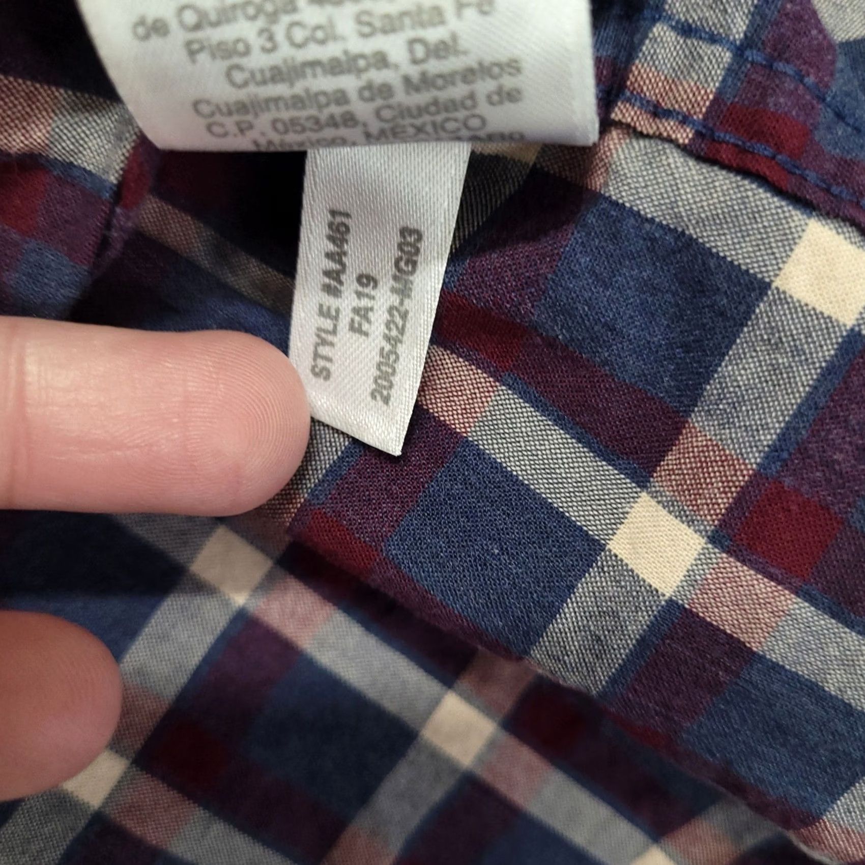 Vintage J Crew Classic Flex Washed Plaid Button Down Shirt Mens M Blue Red Size US M / EU 48-50 / 2 - 5 Thumbnail