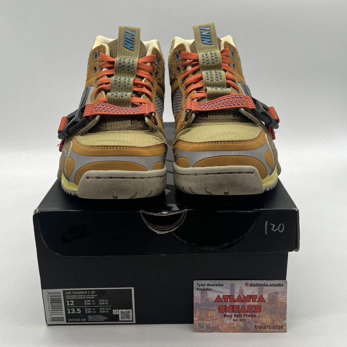 Nike Air trainer 1 coriander Size US 12 / EU 45 - 2 Thumbnail