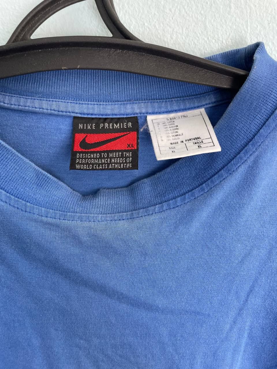 Other Vintage 90s Nike white tag center swoosh shirt Size US XL / EU 56 / 4 - 4 Thumbnail