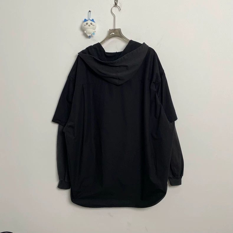 Balenciaga Balenciaga size 37 Double Ring Letter Hooded Fake Two Shir Size US XS / EU 42 / 0 - 3 Thumbnail