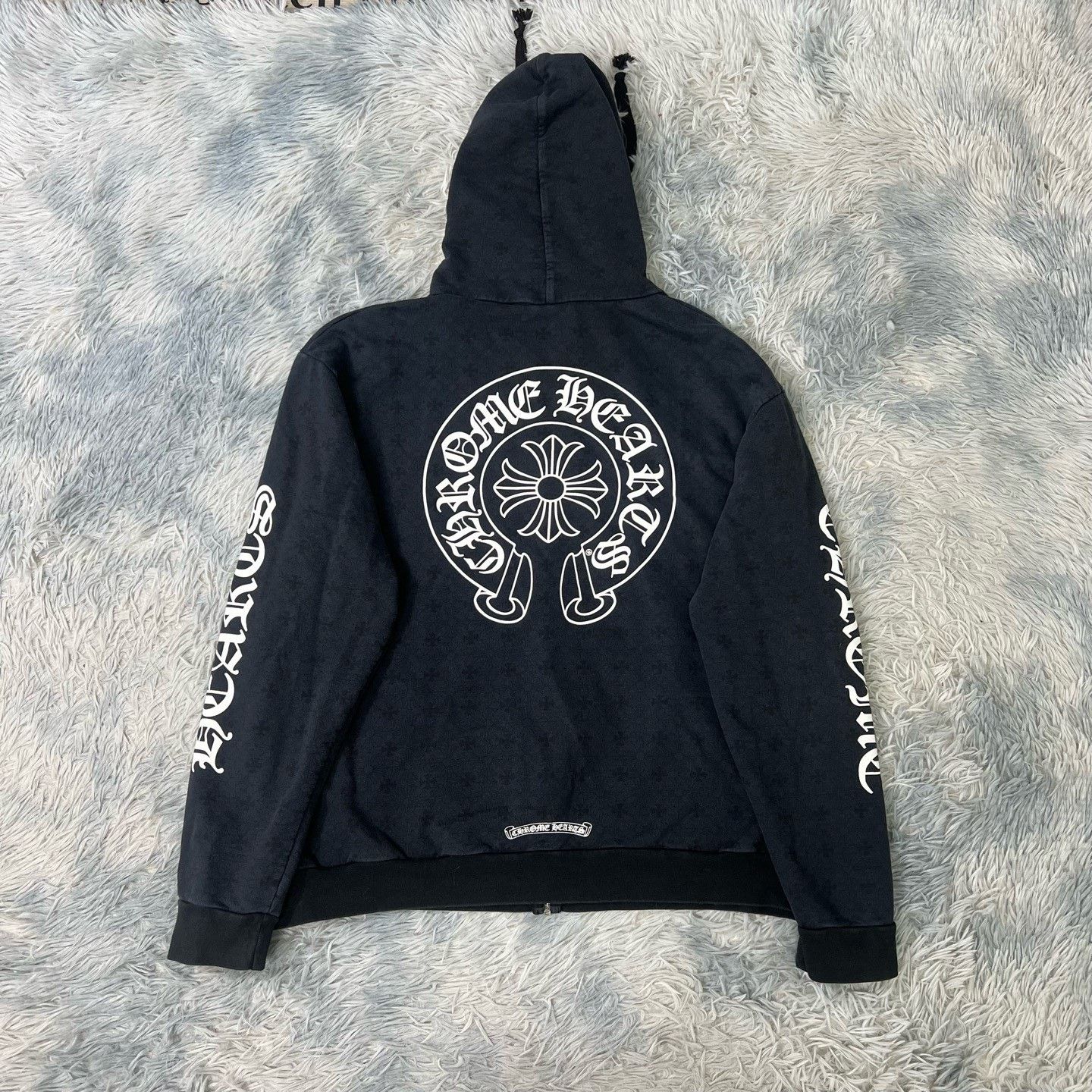 Chrome Hearts Chrome Hearts Sanskrit Horseshoe Zip Jacket Size US XL / EU 56 / 4 - 1 Thumbnail