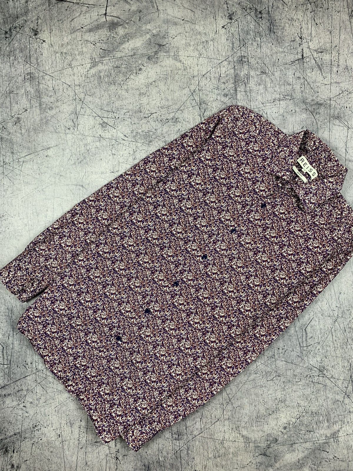 Reiss Reiss Paisley Shirt Long Sleeve Buttons Ups Size Size US M / EU 48-50 / 2 - 1 Thumbnail