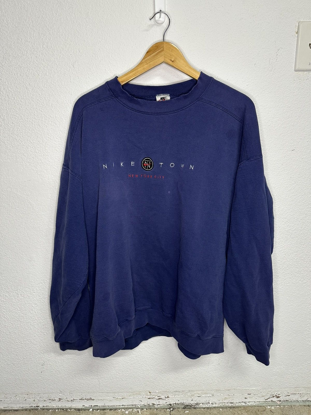 Nike Vintage Nike New York crewneck Size US XXL / EU 58 / 5 - 2 Thumbnail