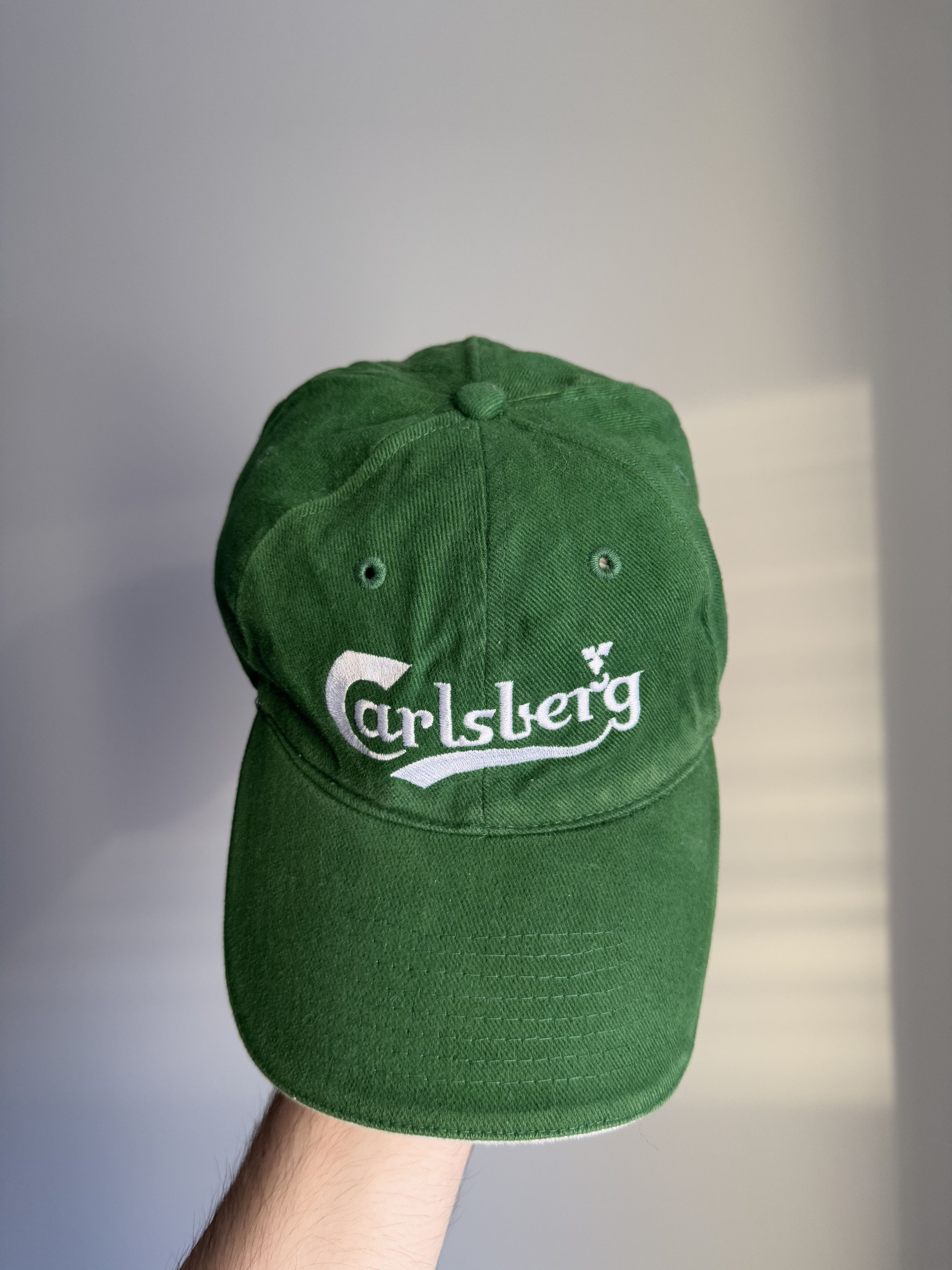 Budweiser Vintage Carlsberg Cap Y2K Size ONE SIZE - 2 Thumbnail
