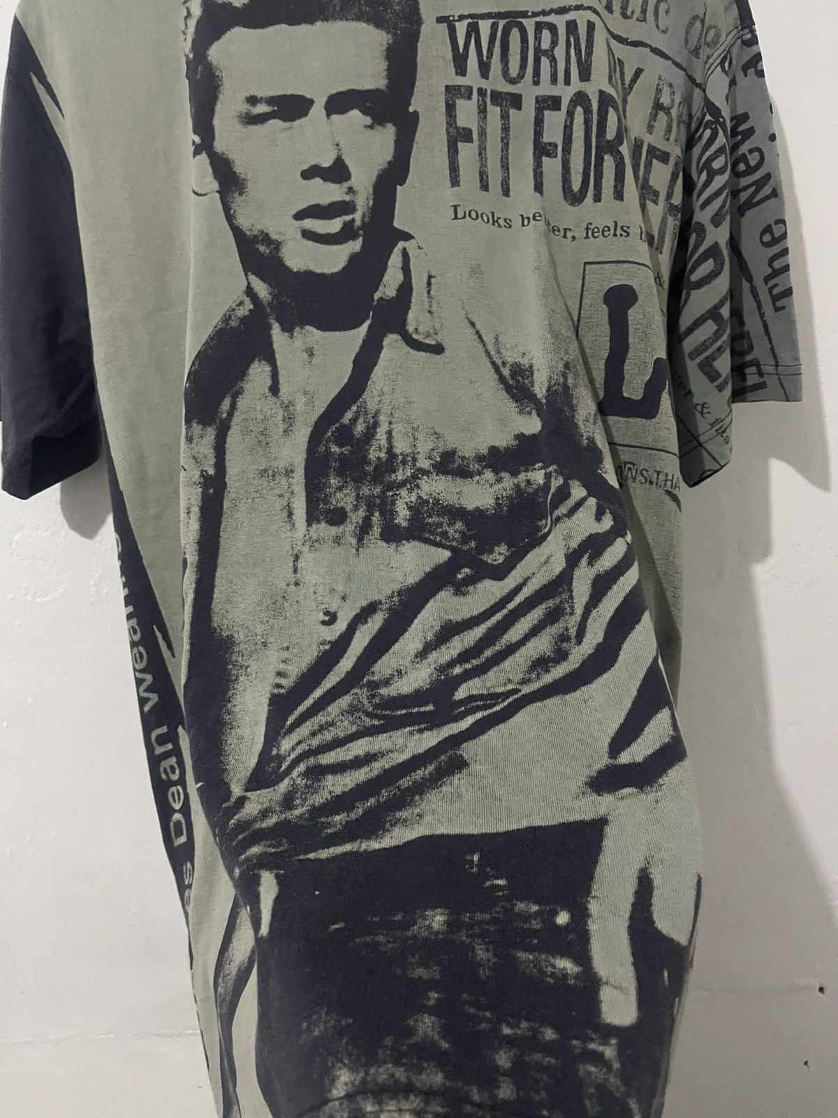 Lee × Vintage James Dean Lee Jeans Vintage 90s Shirt XL Size US XL / EU 56 / 4 - 4 Thumbnail