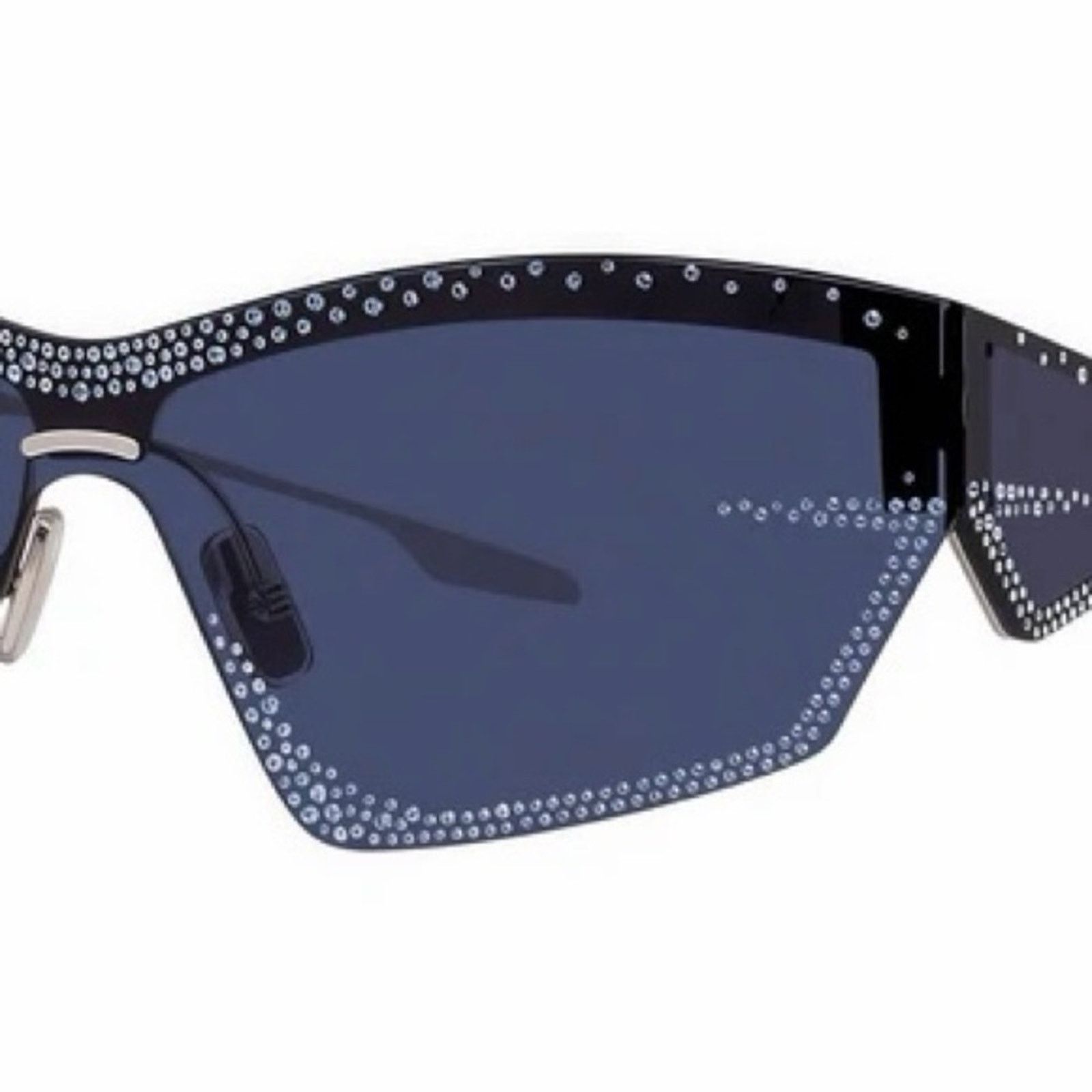 Givenchy New Givenchy GV4100US 16V Stylish Blue Rhinestone Sunglasses Size ONE SIZE - 8 Thumbnail