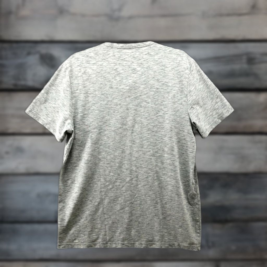 Vince Vince Henley Short Sleeve T Shirt Mens S Heathered Green Size US S / EU 44-46 / 1 - 1 Thumbnail